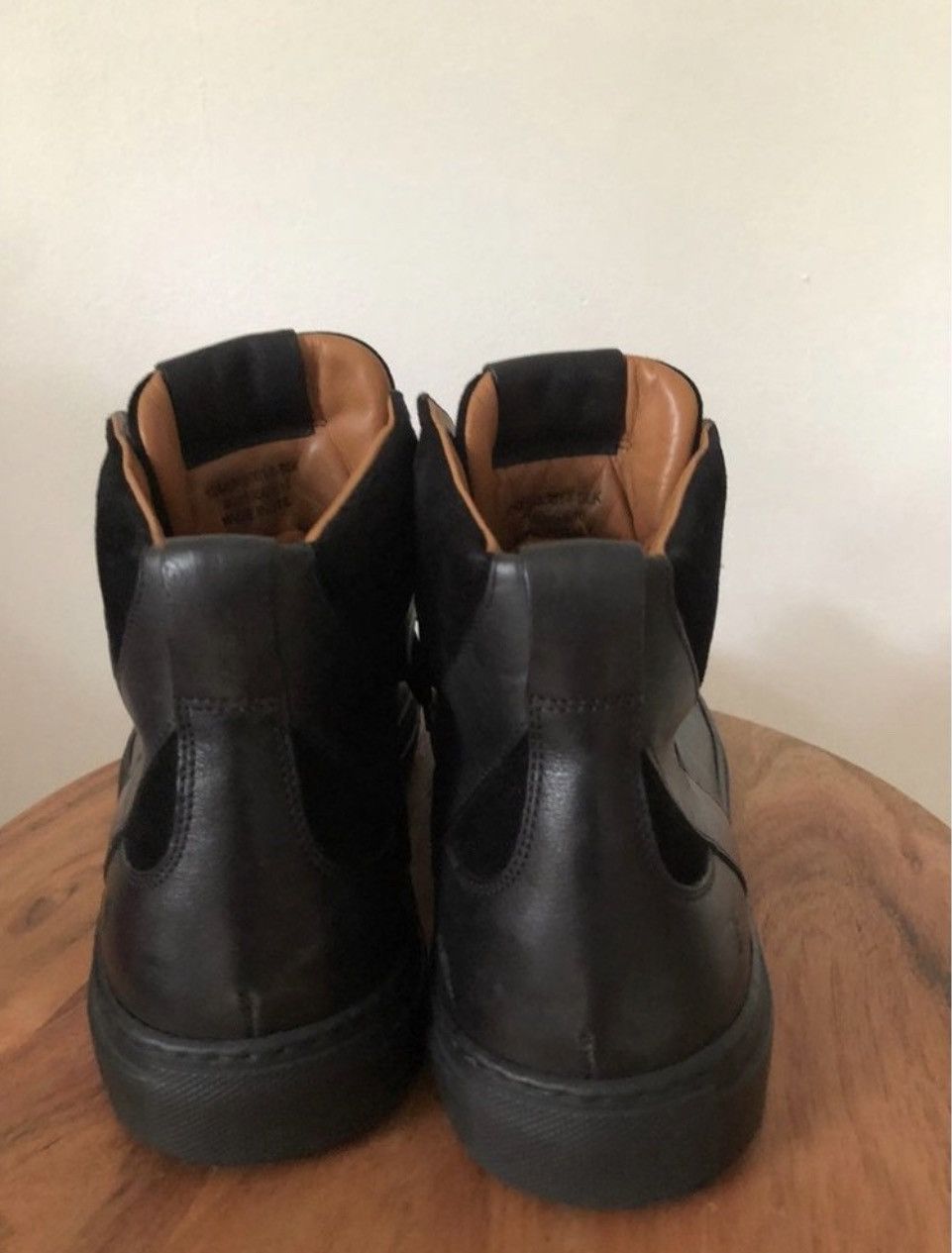 Frye Frye Black Leather Hightops, size 12 Size US 12 / EU 45 - 4 Thumbnail