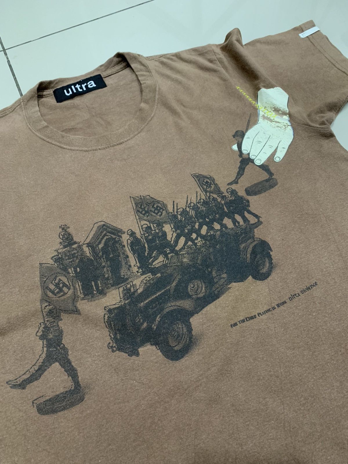 Anime × Cartoon Network × Japanese Brand JOJO'S BIZARRE ADVENTURE ULTRA-VIOLENCE NAZI RUDOL STROHEIM Size US M / EU 48-50 / 2 - 5 Thumbnail