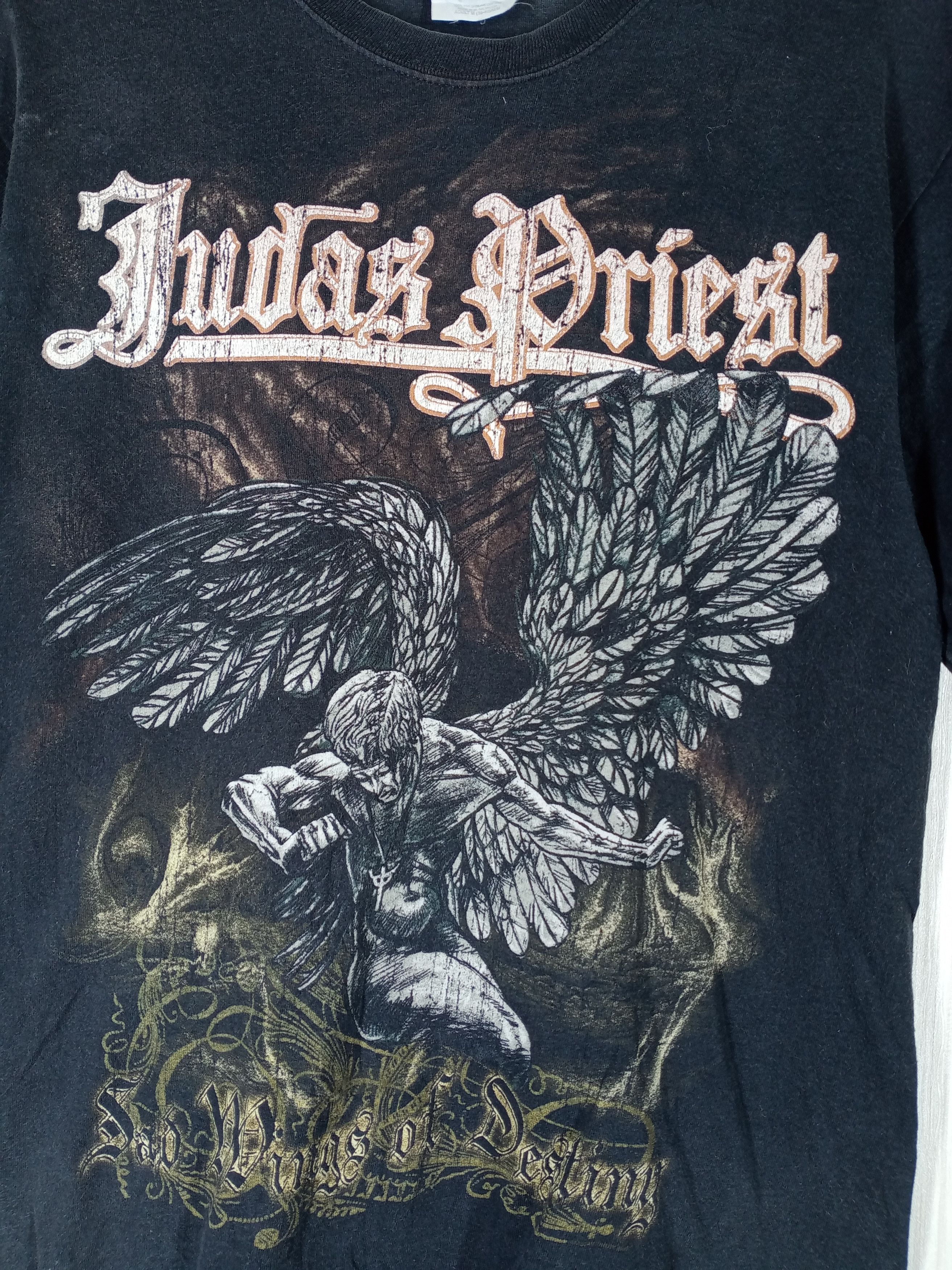 Band Tees × Judas Priest × Vintage Vintage Judas Priest Sad Wings Of Destiny Tshirt Size US M / EU 48-50 / 2 - 4 Thumbnail
