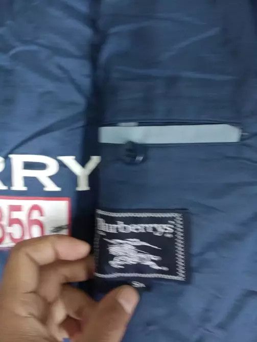 Burberry Rare Vintage Burberrys Sport Big Logo Jacket Size US L / EU 52-54 / 3 - 7 Thumbnail