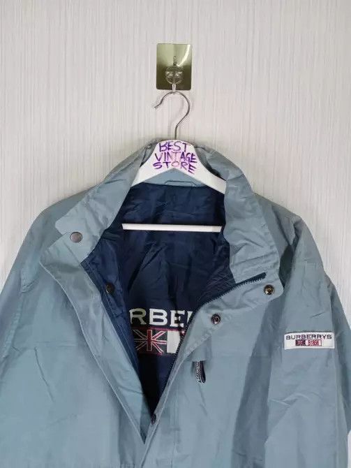 Burberry Rare Vintage Burberrys Sport Big Logo Jacket Size US L / EU 52-54 / 3 - 10 Thumbnail