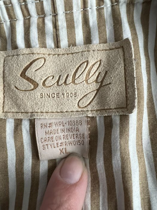 Scully Men's Suede Leather Vest Bourbon main image 1