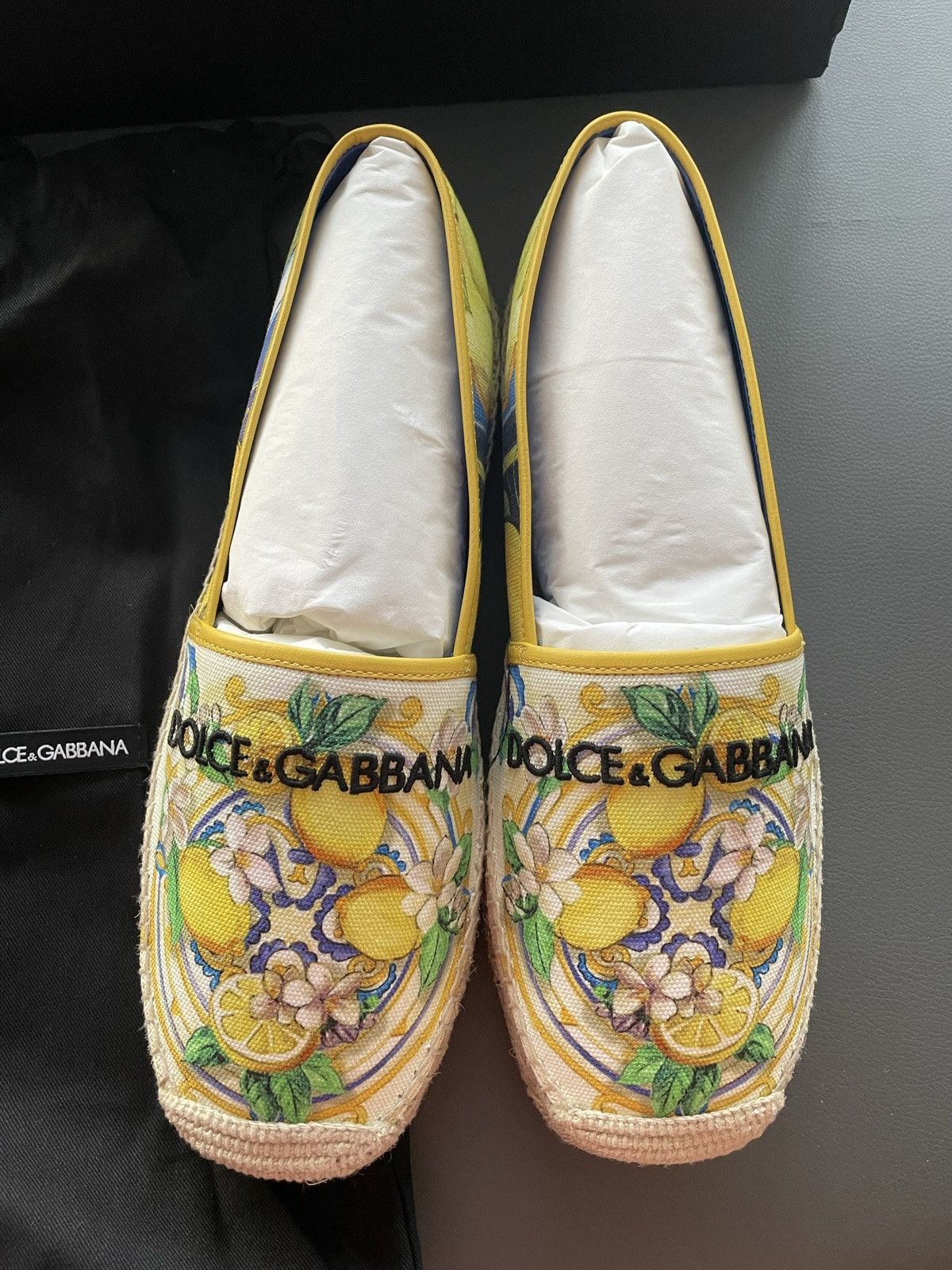 Dolce & Gabbana Rare Brand New SuperRunway Limited DG Logo Espadrilles Size US 10 / EU 43 - 10 Thumbnail