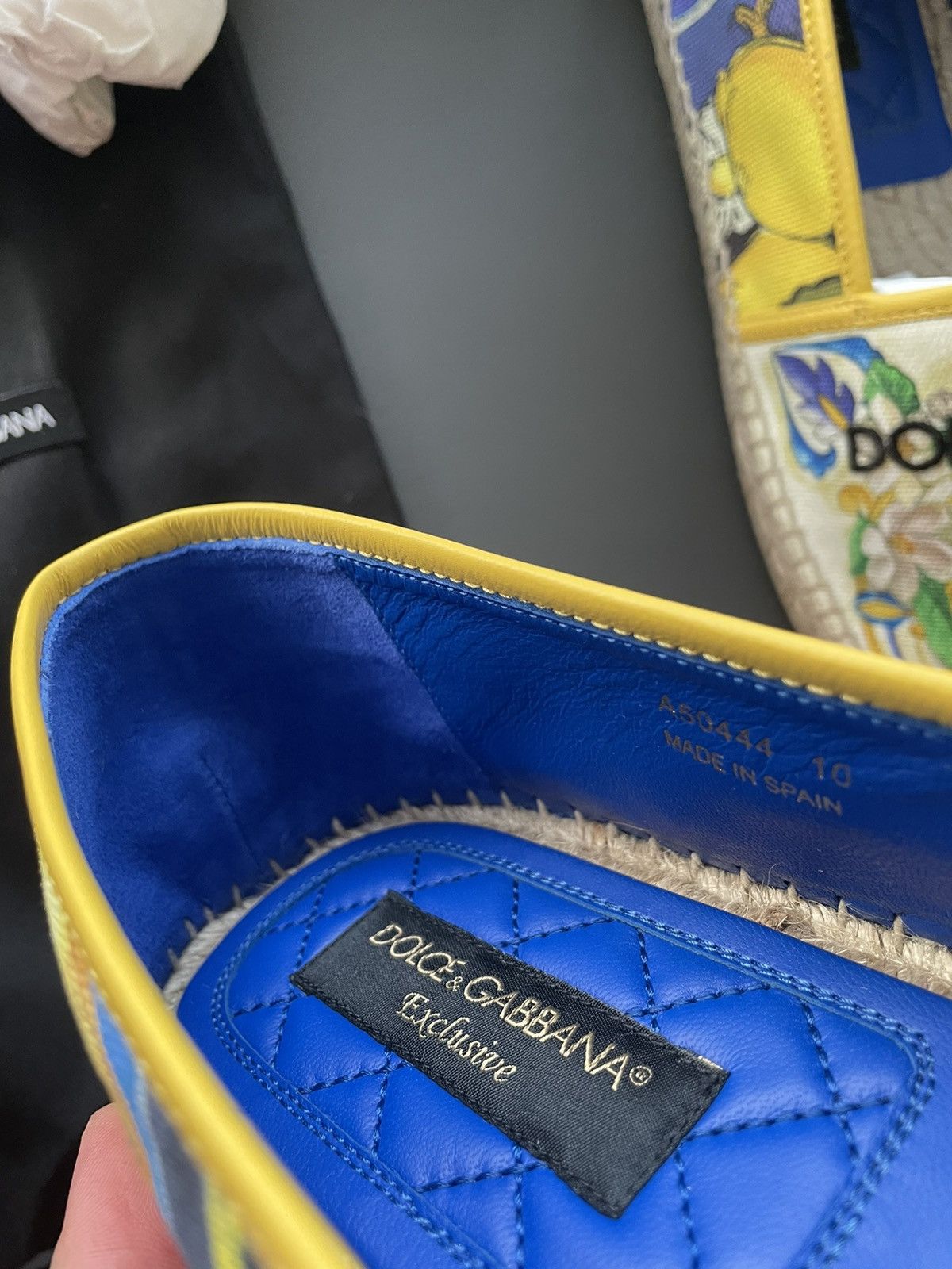 Dolce & Gabbana Rare Brand New SuperRunway Limited DG Logo Espadrilles Size US 10 / EU 43 - 21 Thumbnail