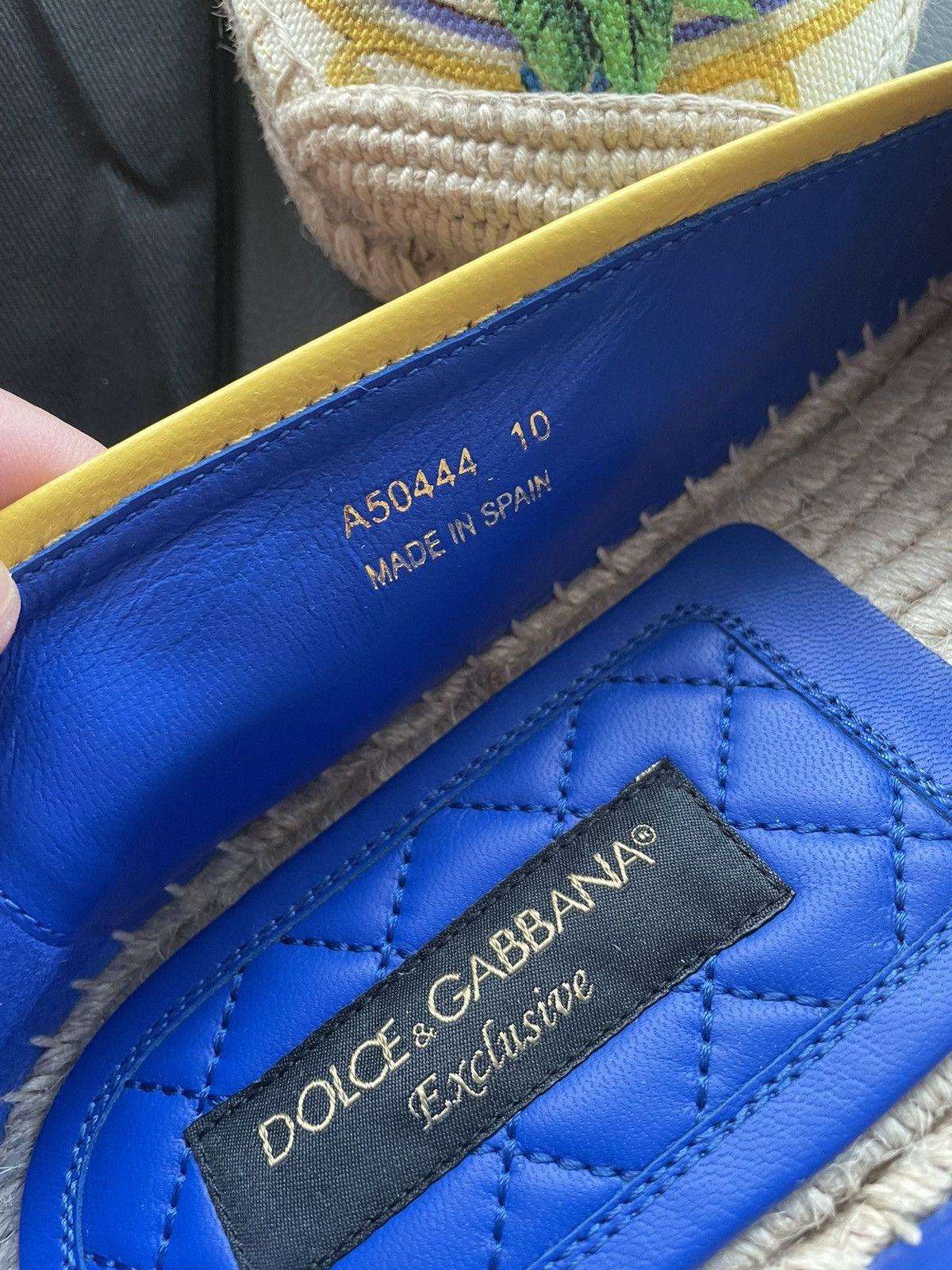 Dolce & Gabbana Rare Brand New SuperRunway Limited DG Logo Espadrilles Size US 10 / EU 43 - 6 Thumbnail