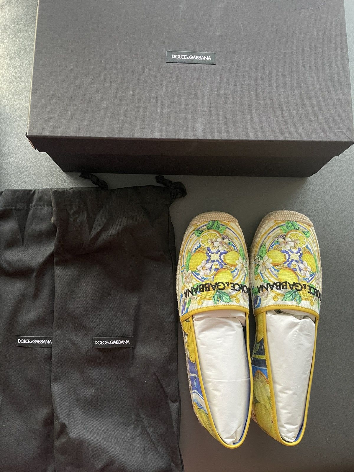 Dolce & Gabbana Rare Brand New SuperRunway Limited DG Logo Espadrilles Size US 10 / EU 43 - 15 Thumbnail