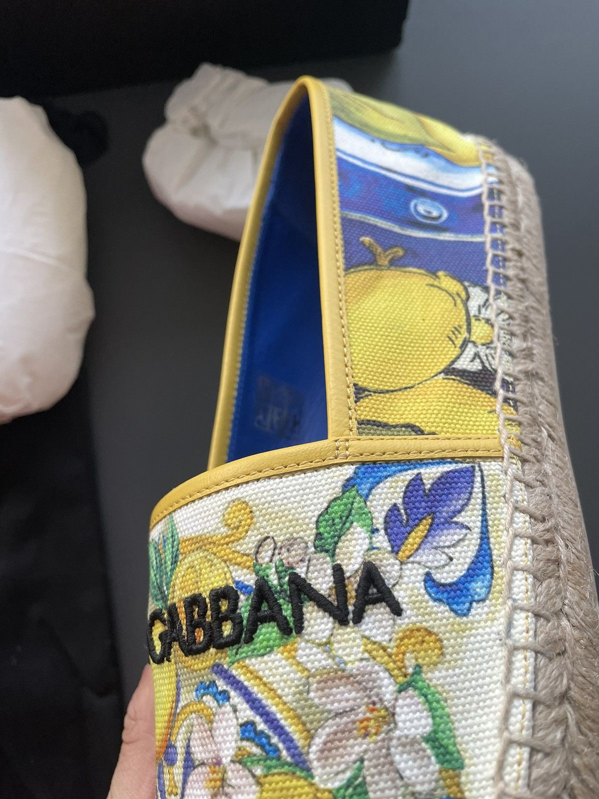 Dolce & Gabbana Rare Brand New SuperRunway Limited DG Logo Espadrilles Size US 10 / EU 43 - 24 Thumbnail