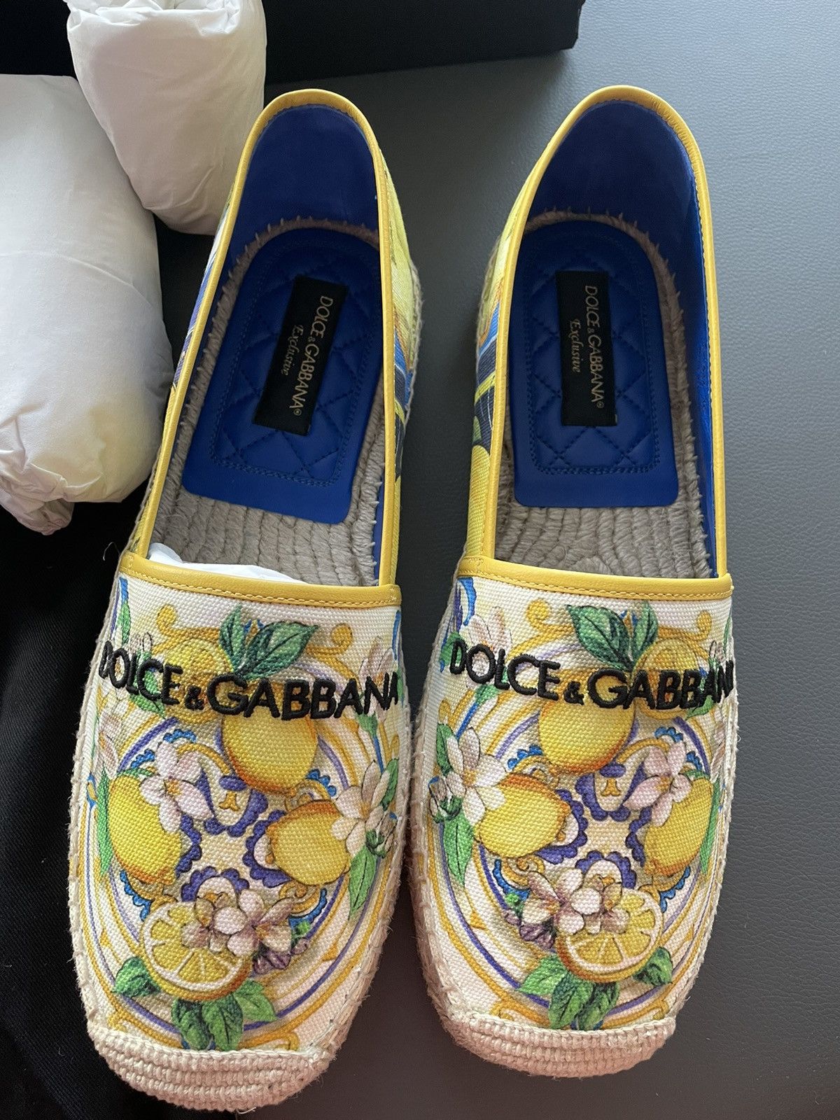 Dolce & Gabbana Rare Brand New SuperRunway Limited DG Logo Espadrilles Size US 10 / EU 43 - 16 Thumbnail