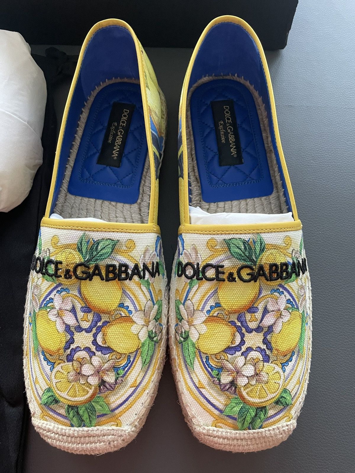 Dolce & Gabbana Rare Brand New SuperRunway Limited DG Logo Espadrilles Size US 10 / EU 43 - 2 Thumbnail