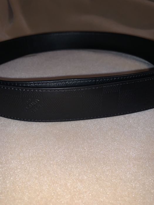 louis vuitton checkered belt