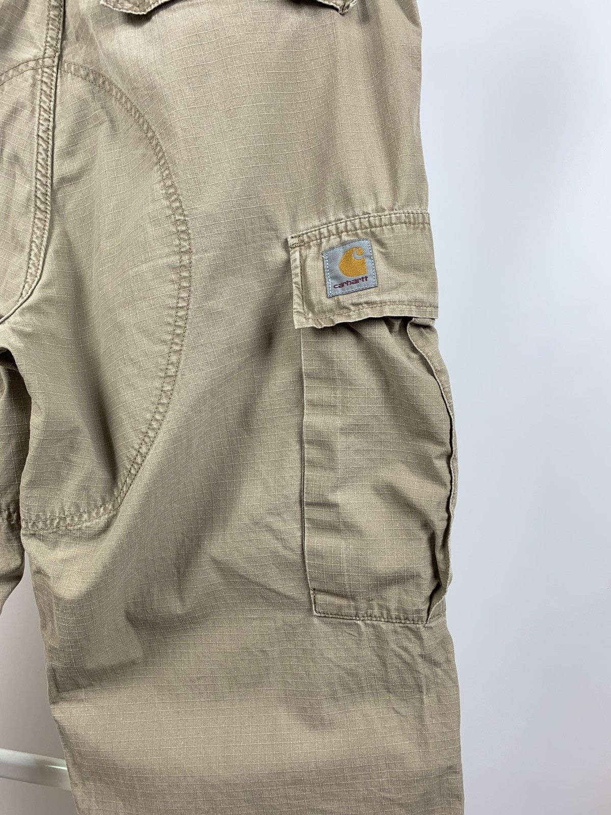 Carhartt Vintage Carhartt WIP Distressed Cargo Pants Travis Style Size US 33 - 15 Thumbnail