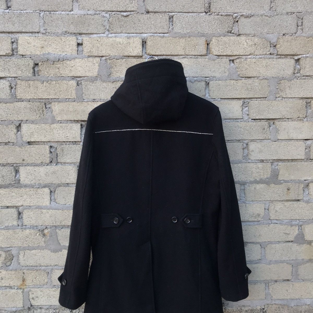 Katharine Hamnett London Katharine Hamnett wool zipper hoodie jacket Size US L / EU 52-54 / 3 - 8 Thumbnail