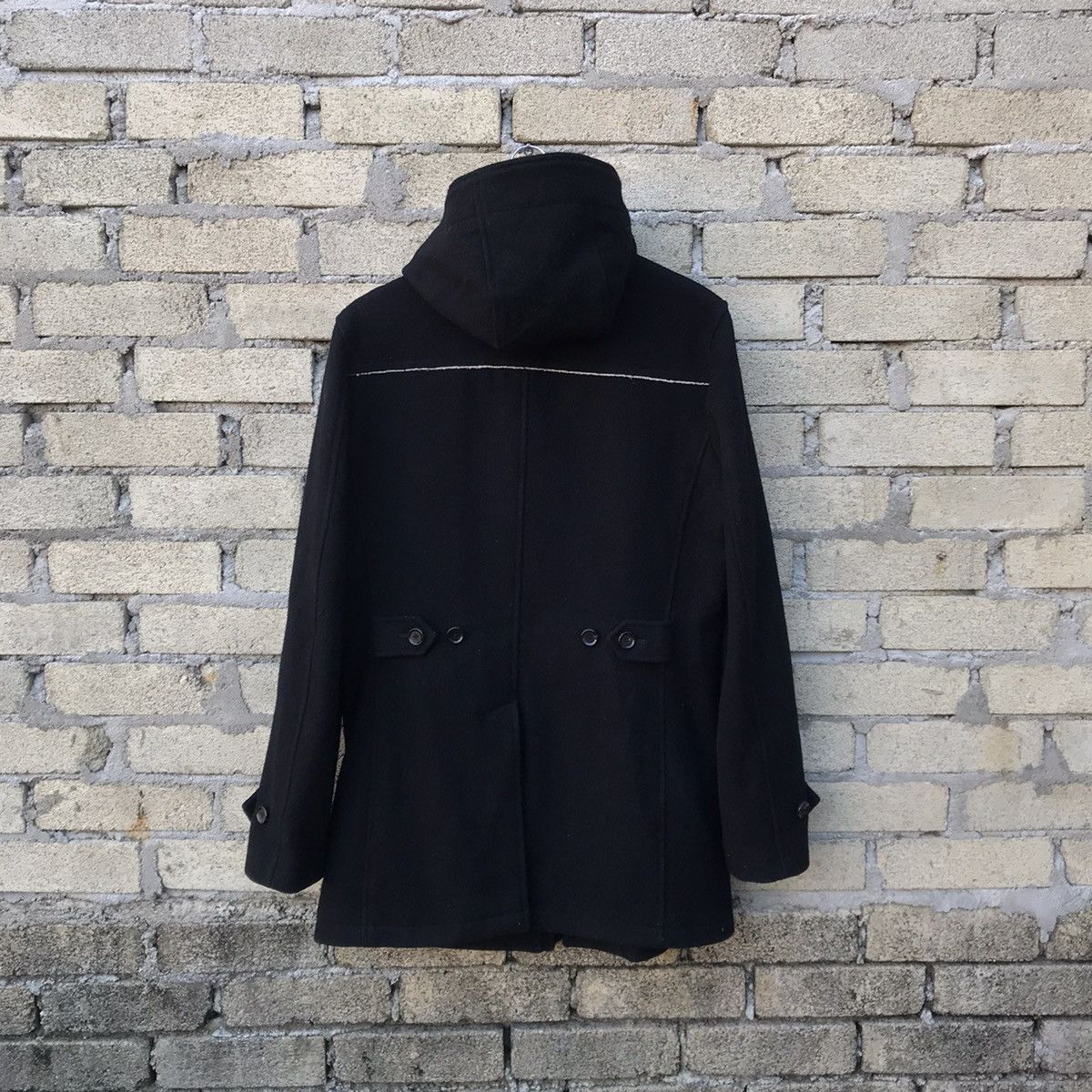 Katharine Hamnett London Katharine Hamnett wool zipper hoodie jacket Size US L / EU 52-54 / 3 - 6 Thumbnail