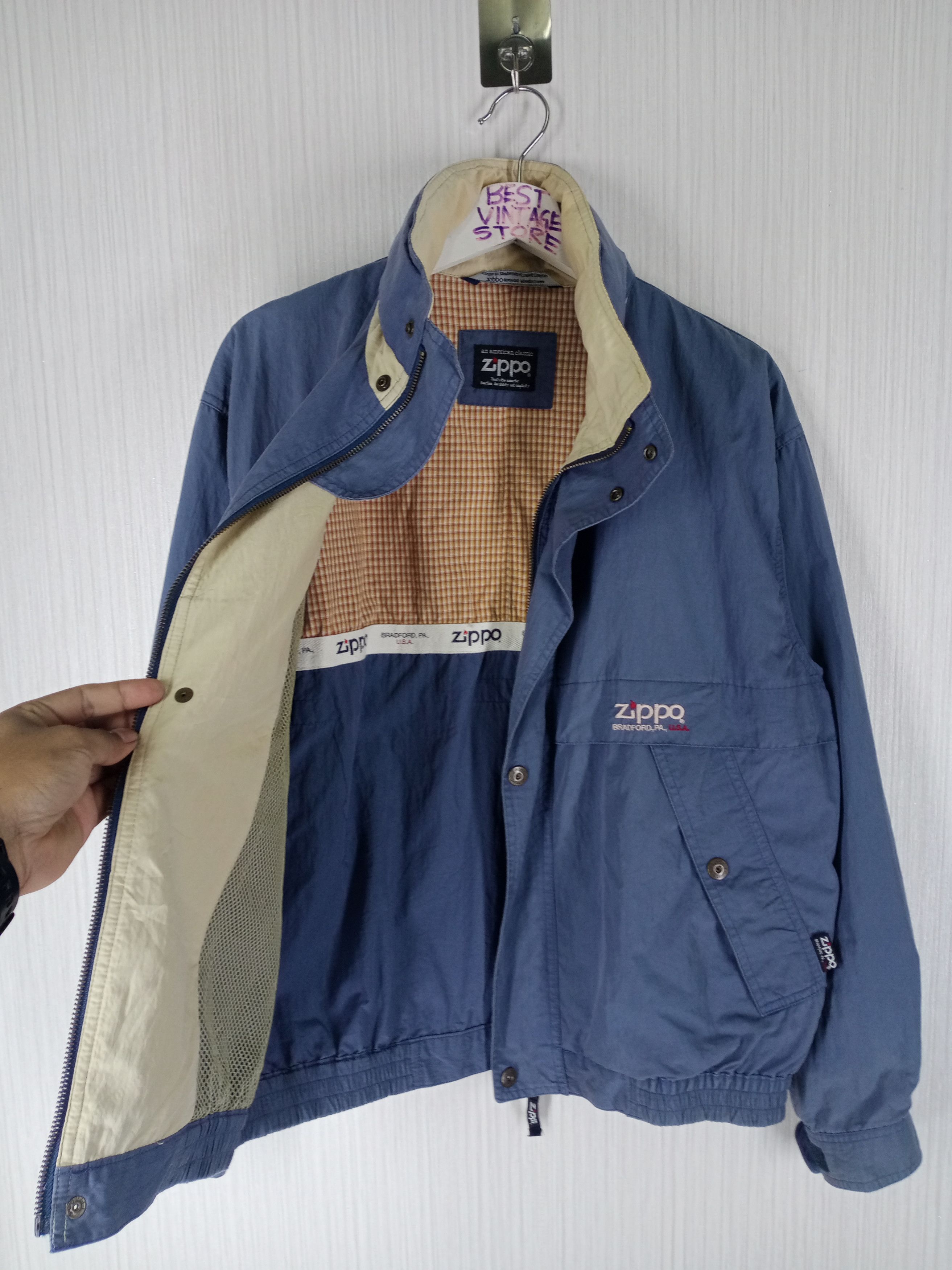Vintage × Zippo Vintage Zippo Bradford, Pennsylvania ,USA Jacket Size US L / EU 52-54 / 3 - 2 Thumbnail