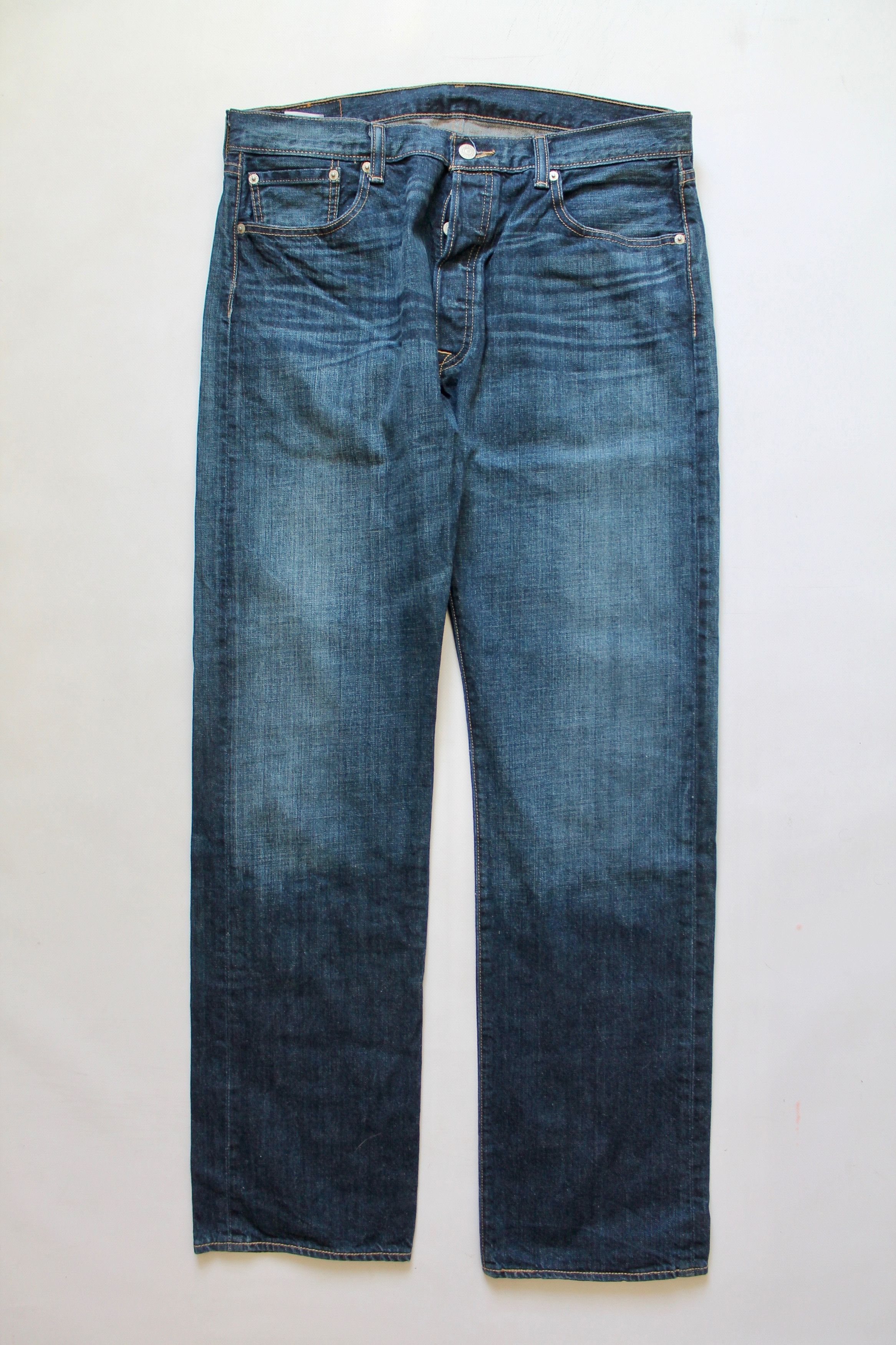 Levi's Levi's 501 36 x 34 Made In Haiti Faded Denim Pants jeans Size US 36 / EU 52 - 15 Thumbnail
