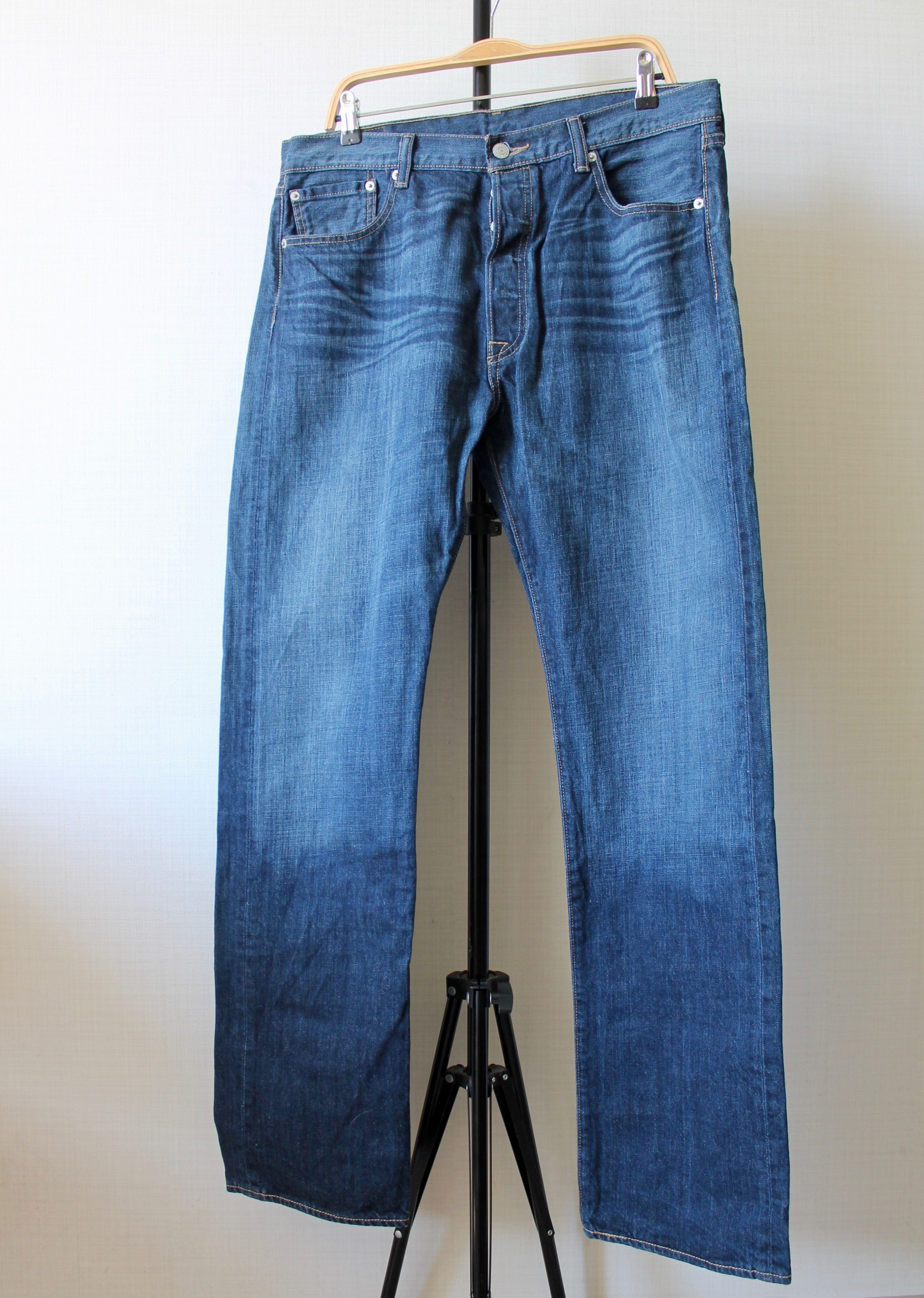 Levi's Levi's 501 36 x 34 Made In Haiti Faded Denim Pants jeans Size US 36 / EU 52 - 2 Thumbnail