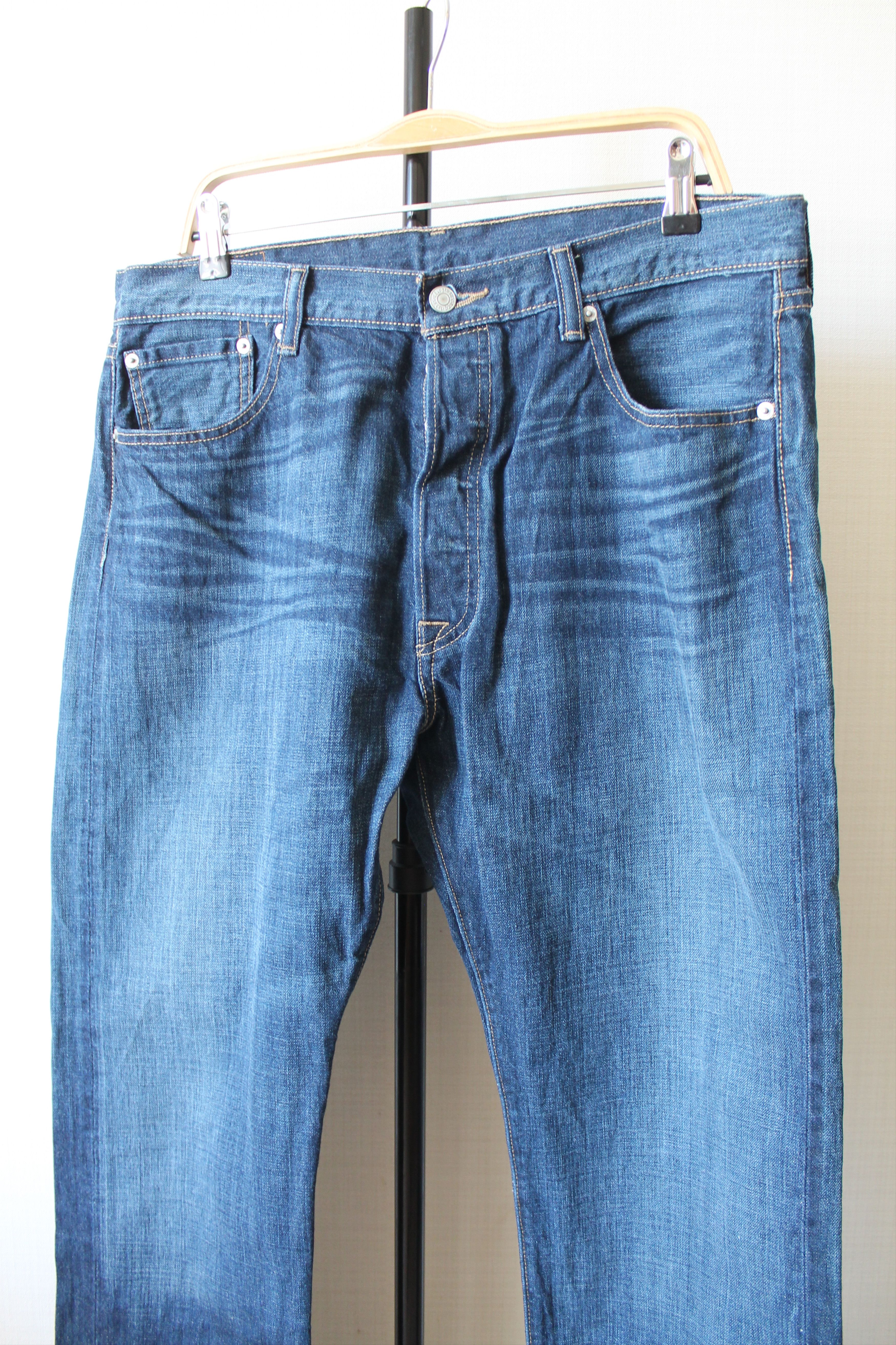 Levi's Levi's 501 36 x 34 Made In Haiti Faded Denim Pants jeans Size US 36 / EU 52 - 3 Thumbnail