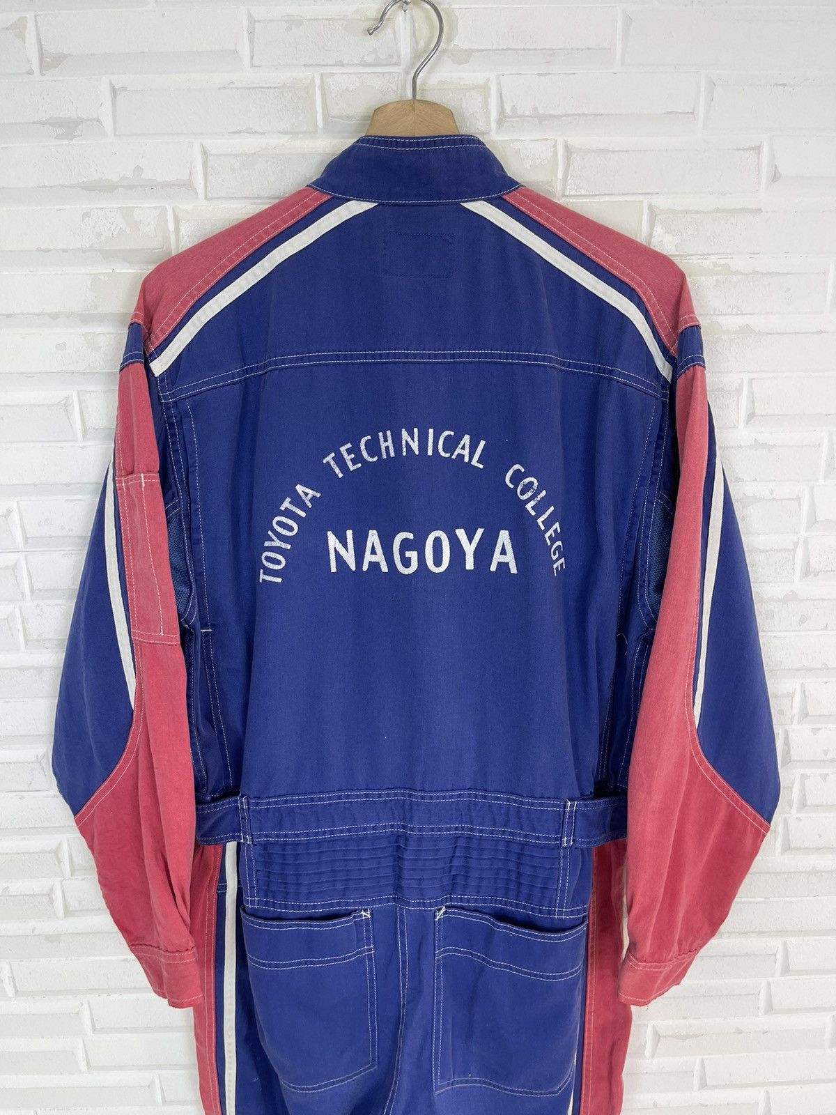 Sports Specialties 90’s TOYOTA Technical Coverall Used Size US 32 / EU 48 - 4 Thumbnail