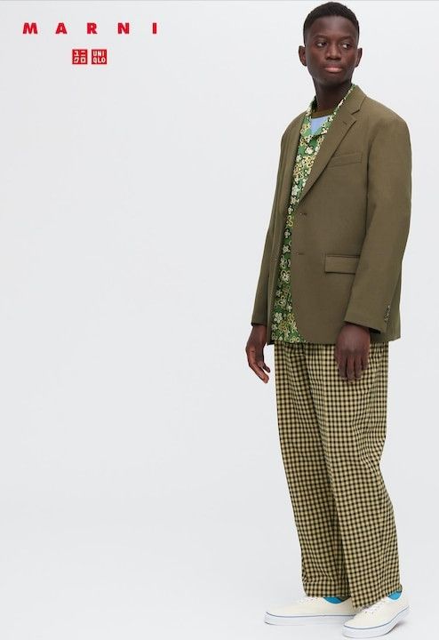 Japanese Brand × Marni × Streetwear Uniqlo x Marni Wide Fit