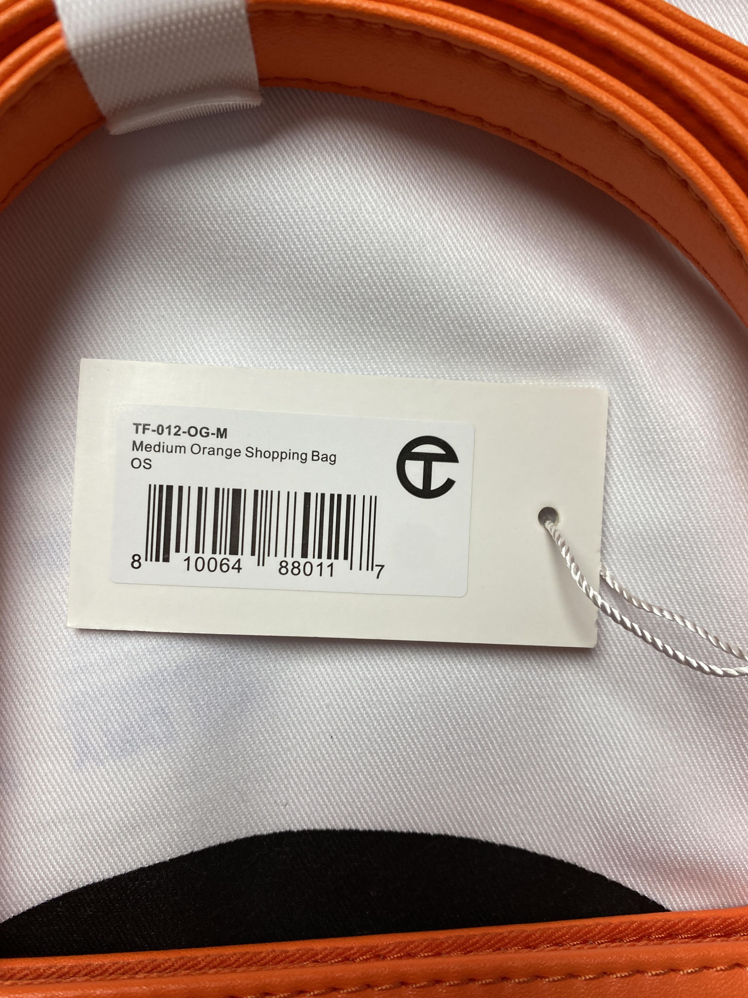 Telfar medium shopping bag tote -orange Size ONE SIZE - 5 Thumbnail