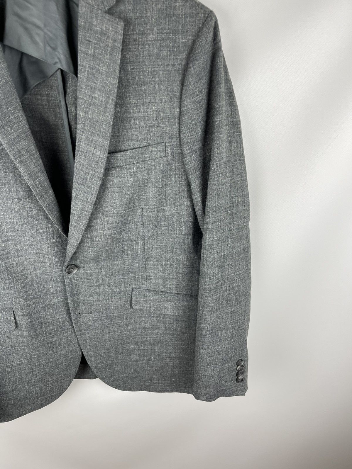 Samsoe Samsoe RRR 300$! Samsoe & Samsoe wool linen unlined Louis blazer Size 42R - 4 Thumbnail