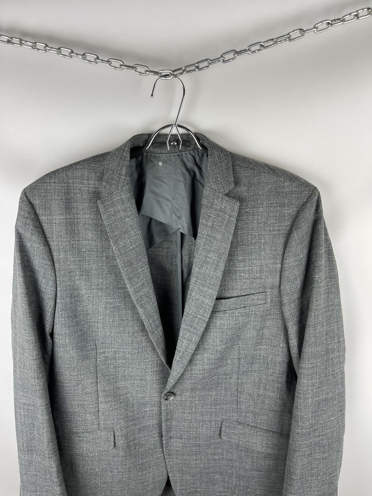 Samsoe Samsoe RRR 300$! Samsoe & Samsoe wool linen unlined Louis blazer Size 42R - 5 Thumbnail