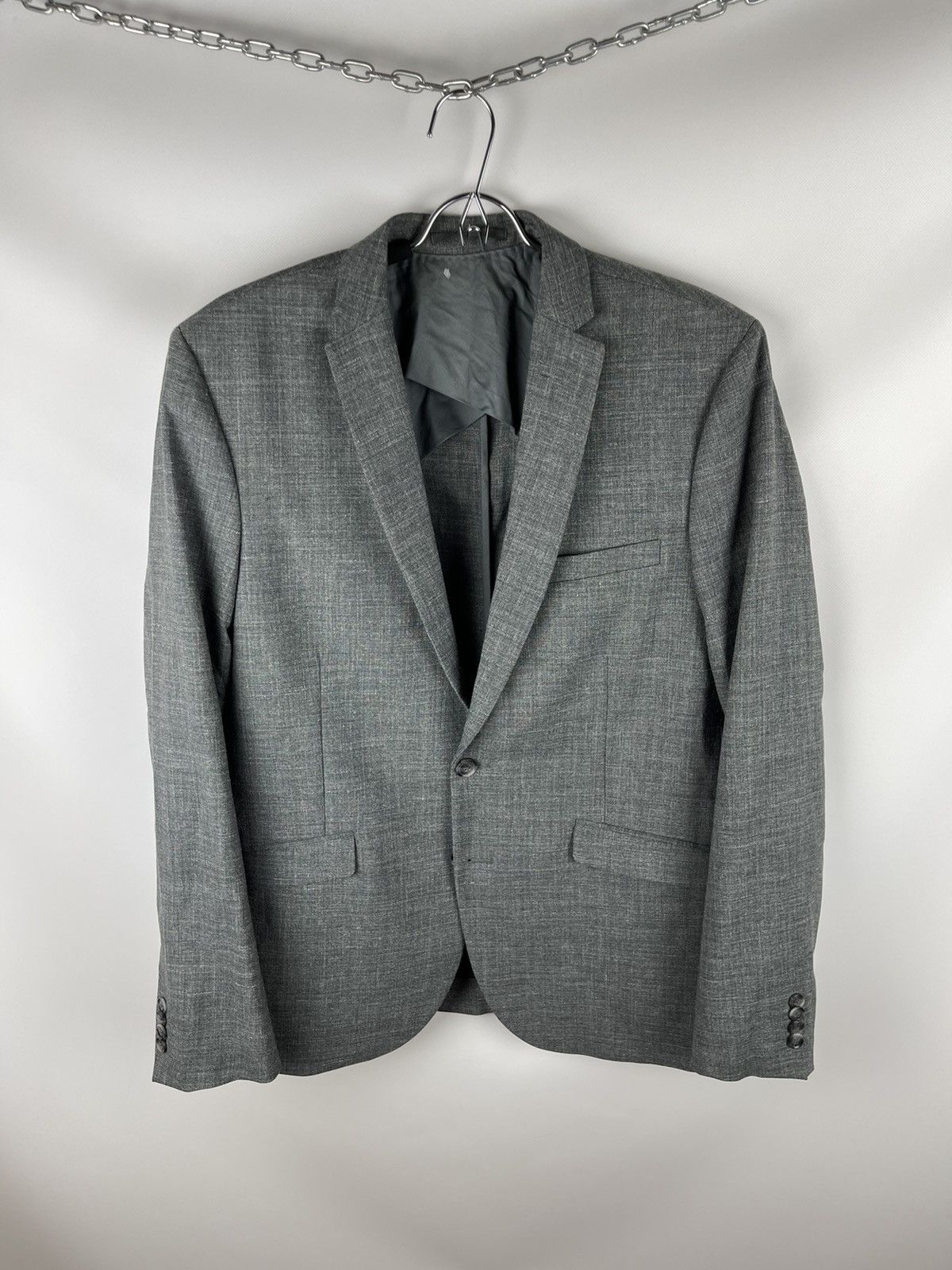 Samsoe Samsoe RRR 300$! Samsoe & Samsoe wool linen unlined Louis blazer Size 42R - 1 Thumbnail