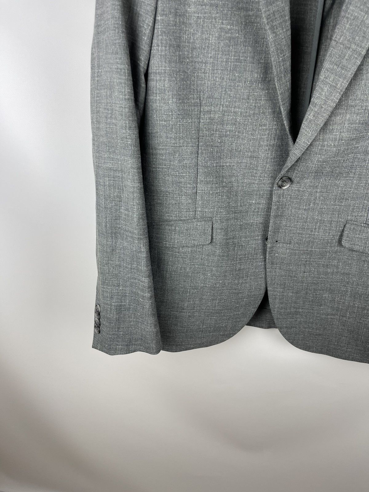 Samsoe Samsoe RRR 300$! Samsoe & Samsoe wool linen unlined Louis blazer Size 42R - 3 Thumbnail
