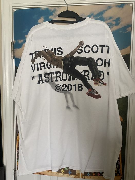 Travis scott t discount shirt virgil abloh