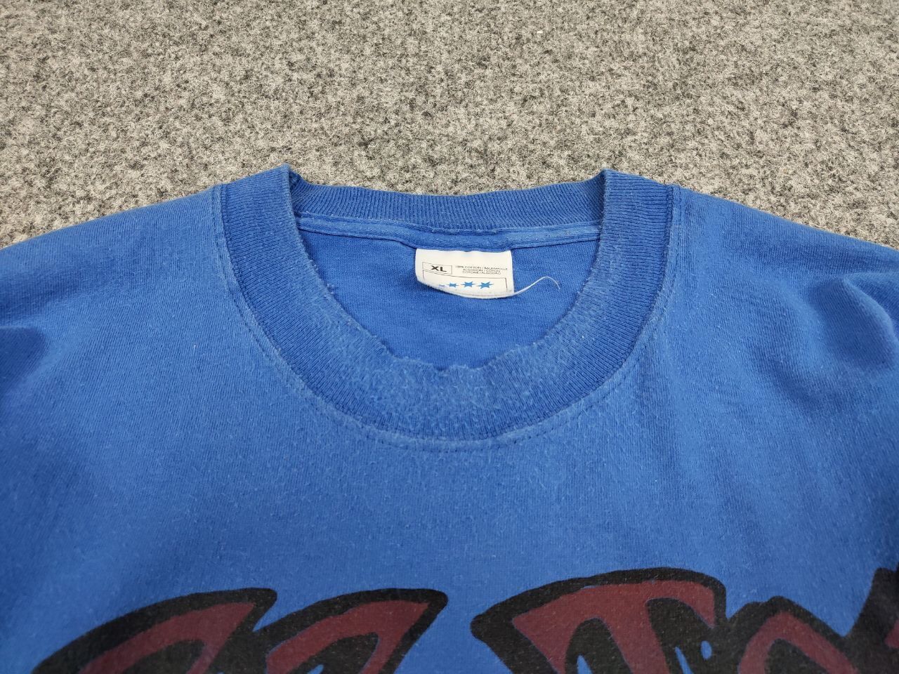 Band Tees Vintage 90's ZZ Top Mescalero Blue Tee Band Rock T shirt Size US XL / EU 56 / 4 - 10 Thumbnail