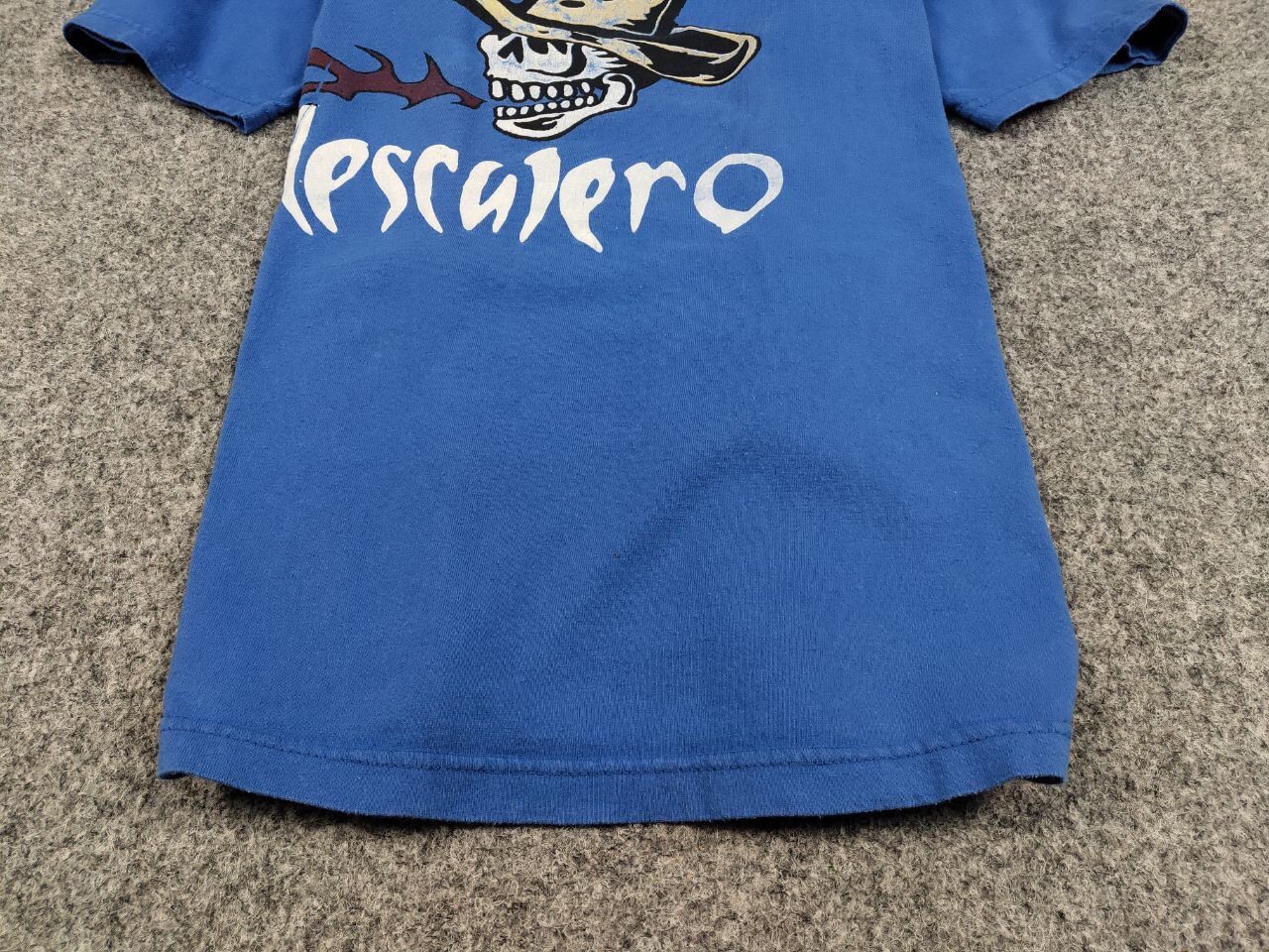 Band Tees Vintage 90's ZZ Top Mescalero Blue Tee Band Rock T shirt Size US XL / EU 56 / 4 - 8 Thumbnail
