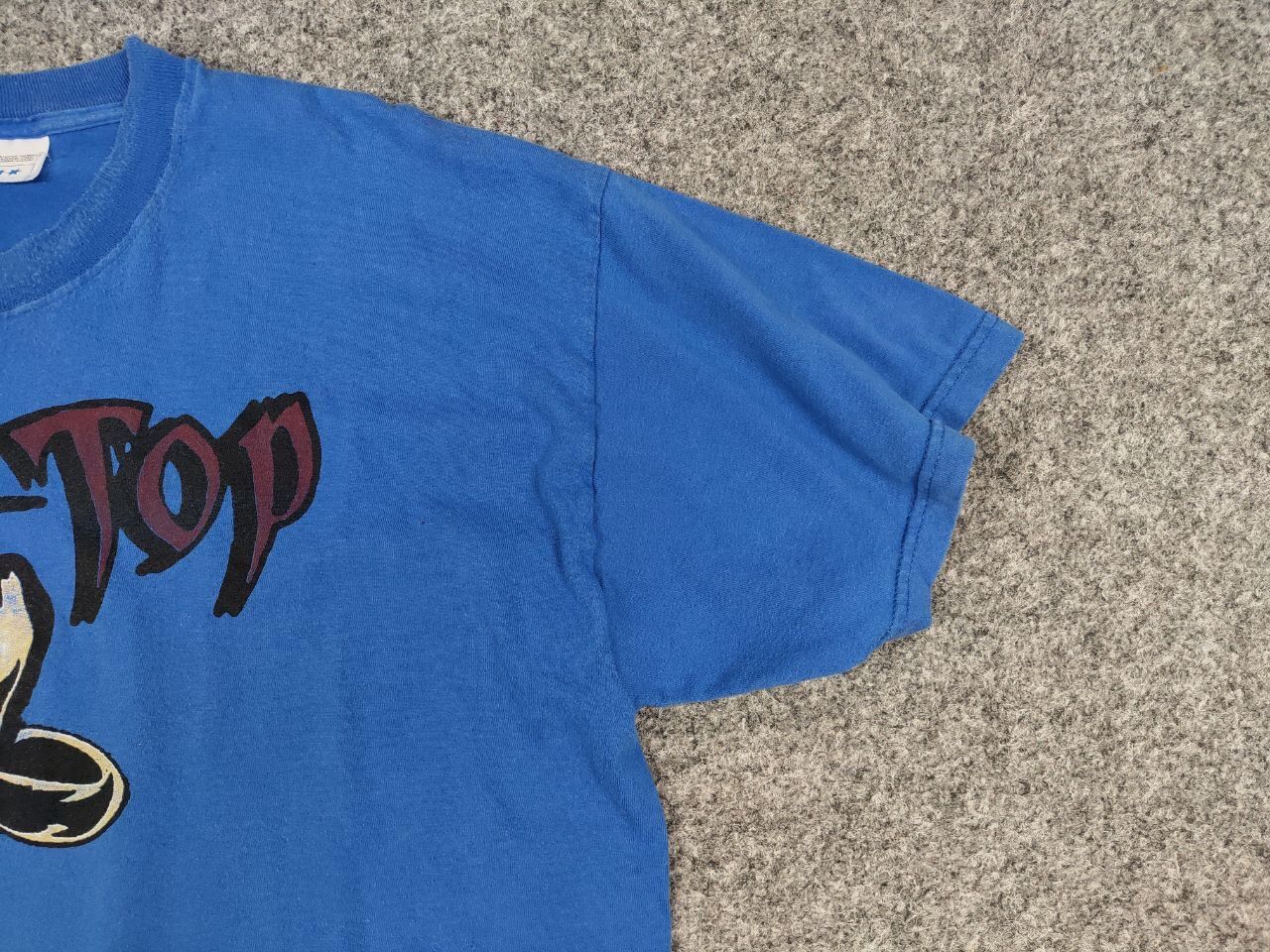 Band Tees Vintage 90's ZZ Top Mescalero Blue Tee Band Rock T shirt Size US XL / EU 56 / 4 - 16 Thumbnail