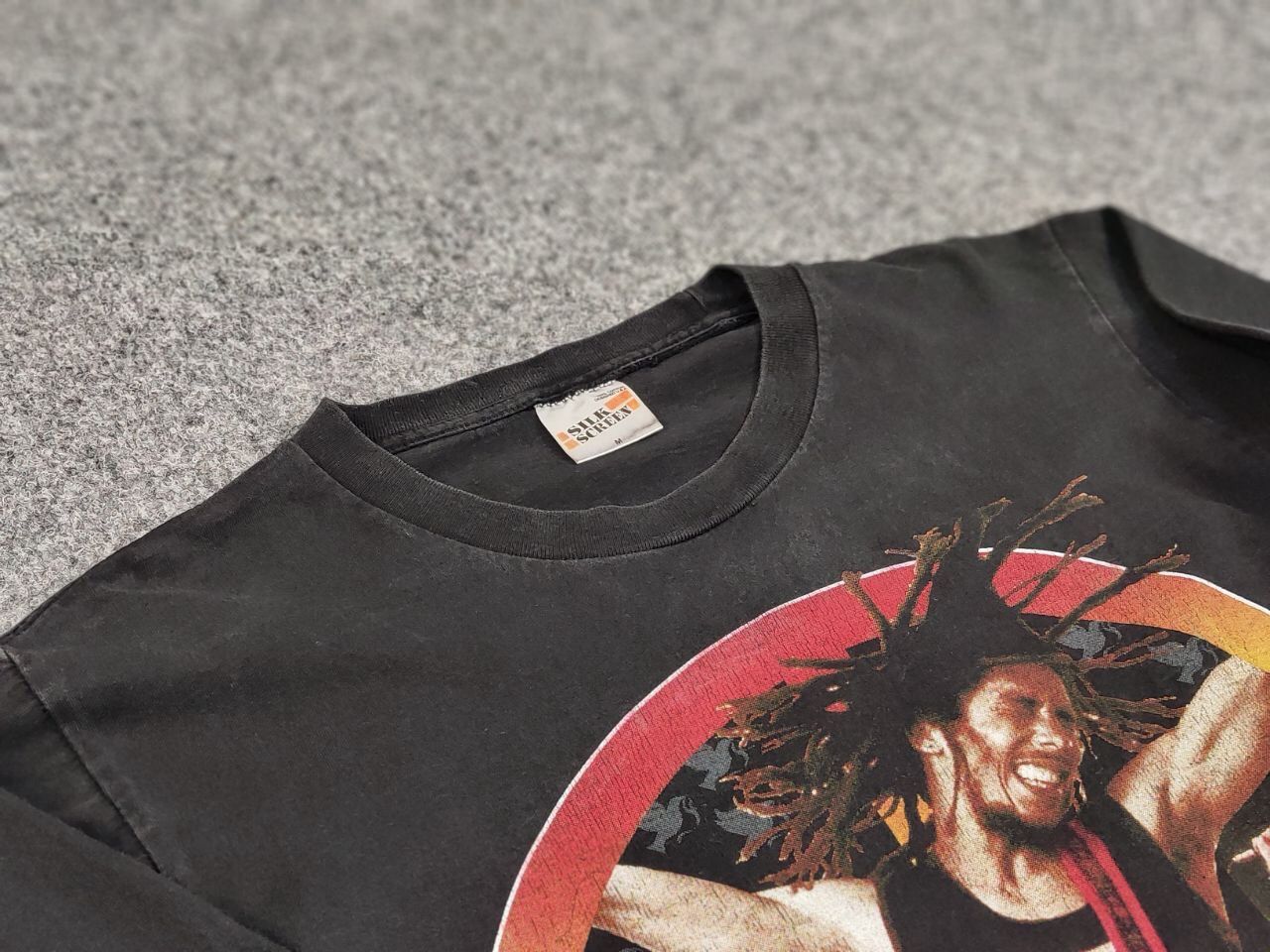 Bob Marley Vintage 90's Bob Marley One Love Long Sleeve All Over Print Size US M / EU 48-50 / 2 - 17 Thumbnail