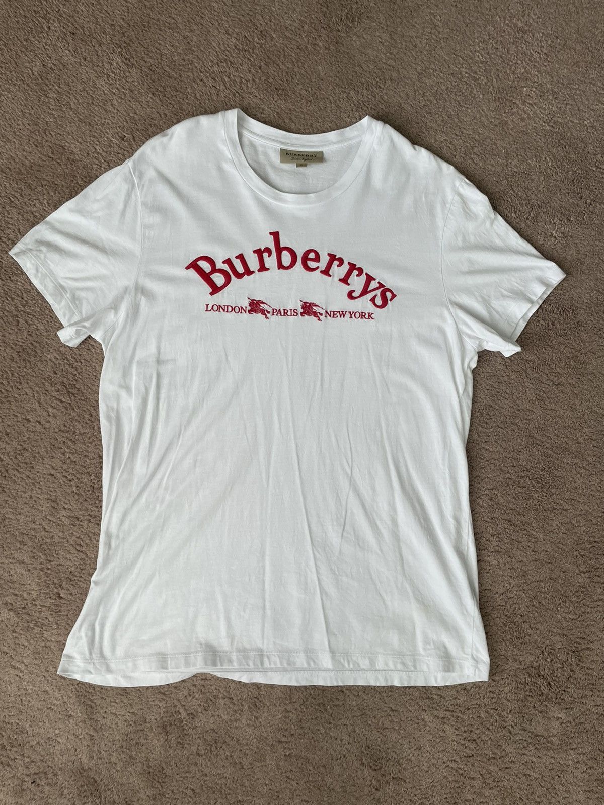 Burberry Burberry London Classic Logo T Shirt Size US XL / EU 56 / 4 - 1 Thumbnail