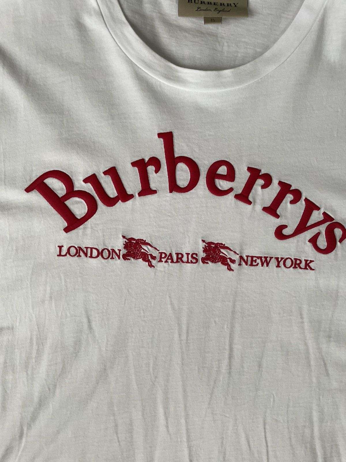 Burberry Burberry London Classic Logo T Shirt Size US XL / EU 56 / 4 - 3 Thumbnail