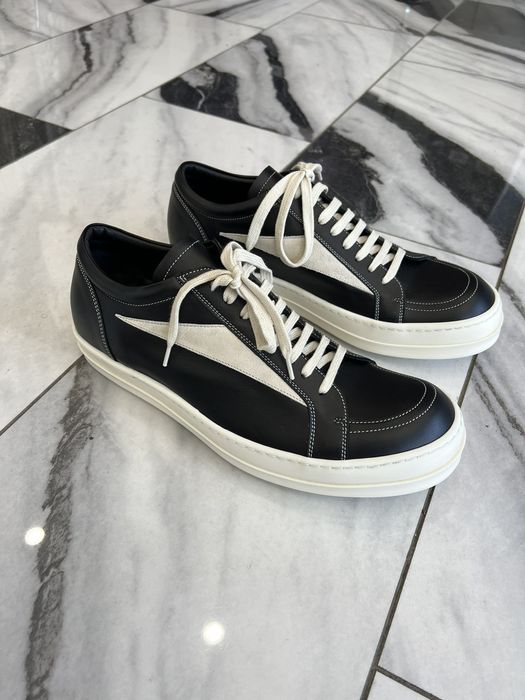 Rick Owens Rick Owens Vans FW22 “Strobe” Vintage Sneakers | Grailed