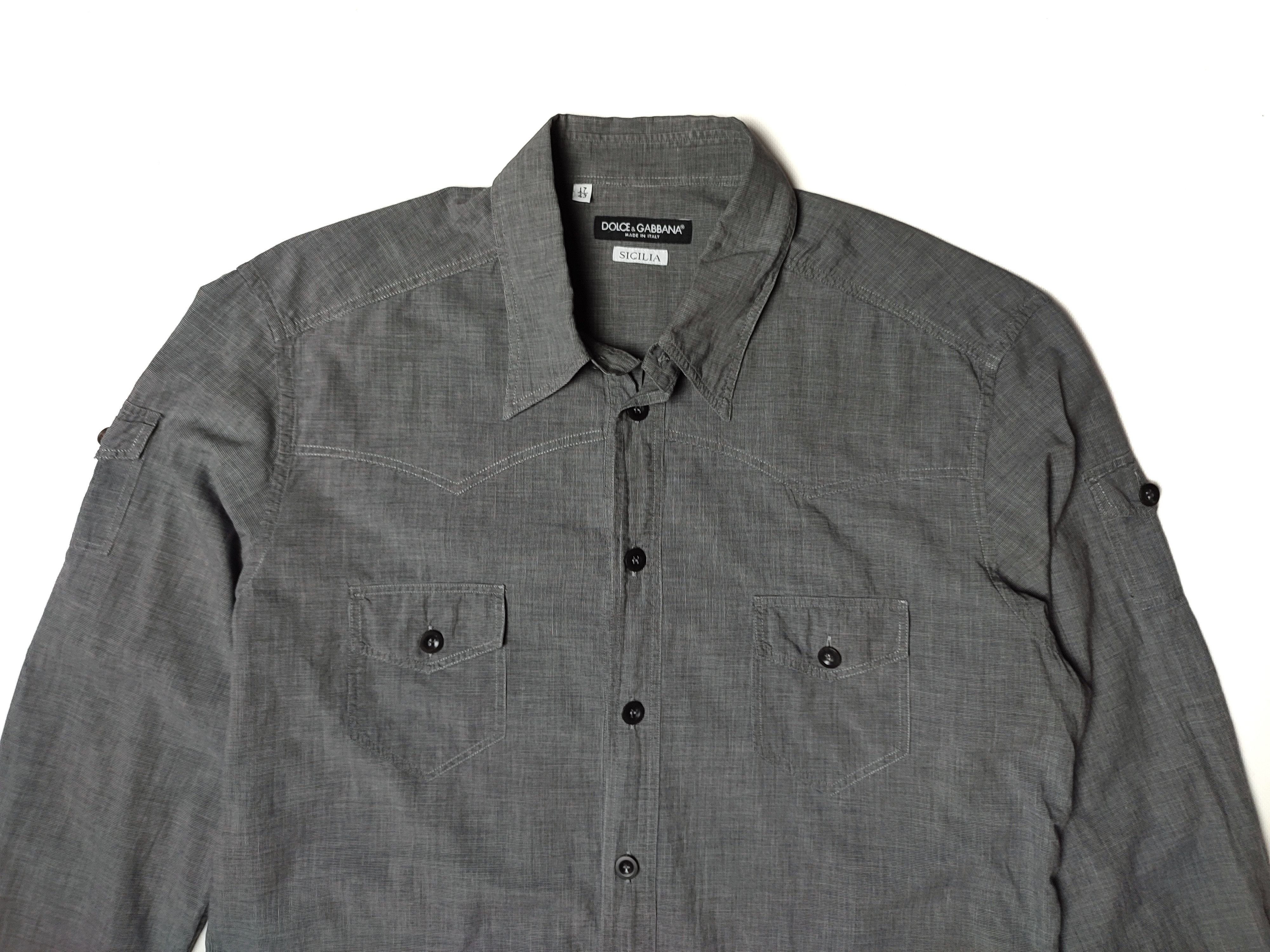 Dolce & Gabbana Dolce Gabbana Sicilia Shirt Size US M / EU 48-50 / 2 - 4 Thumbnail