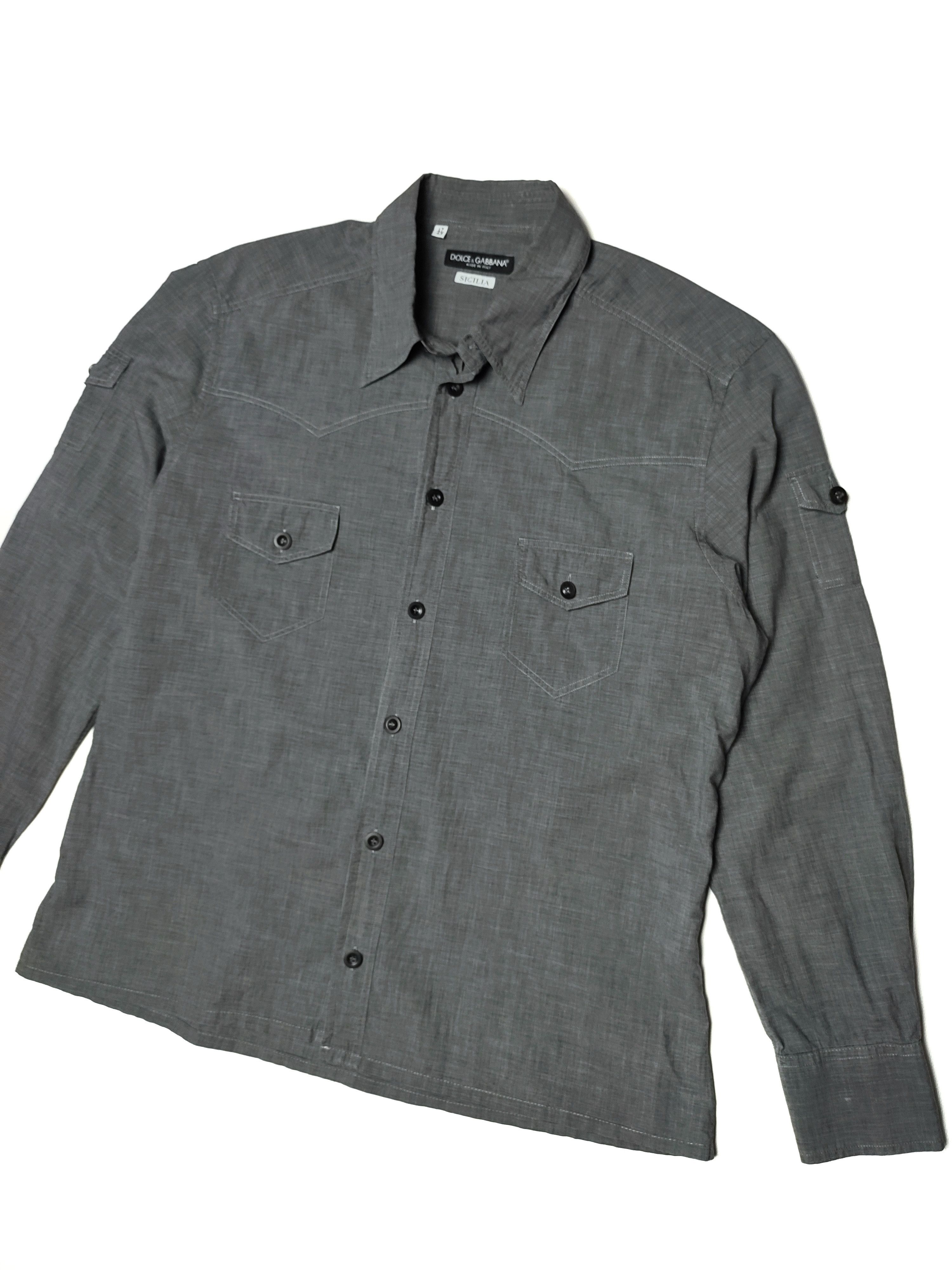 Dolce & Gabbana Dolce Gabbana Sicilia Shirt Size US M / EU 48-50 / 2 - 1 Thumbnail