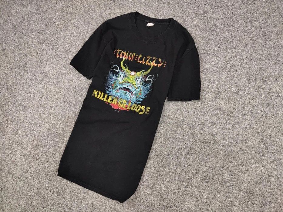 Band Tees Vintage Thin Lizzy Killer on the Loose T Shirt Band Tees Size US M / EU 48-50 / 2 - 2 Thumbnail