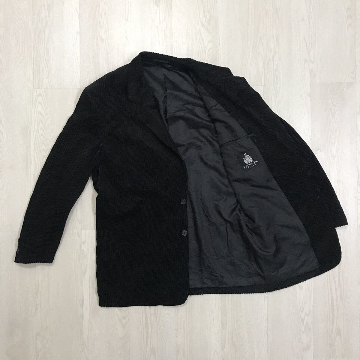Lanvin × Vintage Vintage Lanvin Paris Corduroy Jacket Corduroy Blazer Size US L / EU 52-54 / 3 - 2 Thumbnail