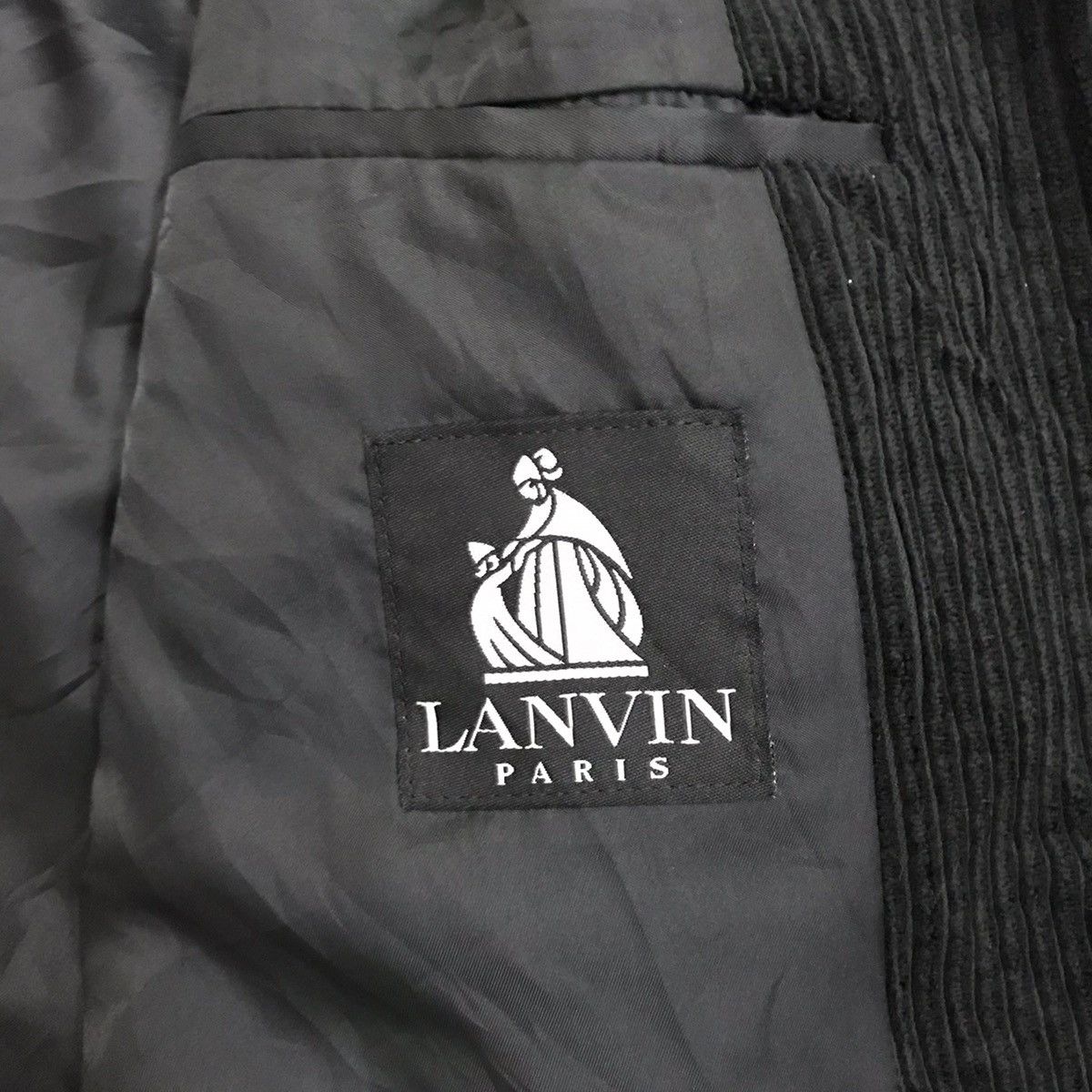 Lanvin × Vintage Vintage Lanvin Paris Corduroy Jacket Corduroy Blazer Size US L / EU 52-54 / 3 - 12 Thumbnail