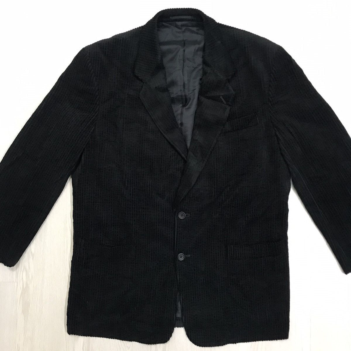 Lanvin × Vintage Vintage Lanvin Paris Corduroy Jacket Corduroy Blazer Size US L / EU 52-54 / 3 - 3 Thumbnail