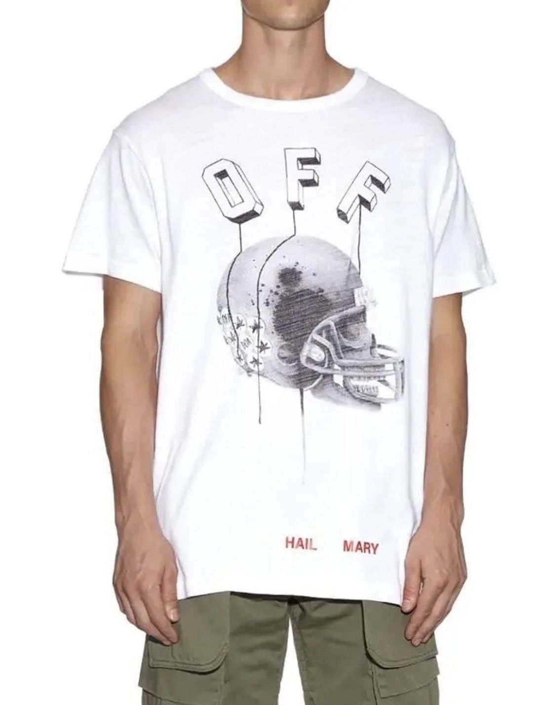 Off-White Off-White Fall/Winter 2015 Hail Mary Tee Size US S / EU 44-46 / 1 - 8 Thumbnail
