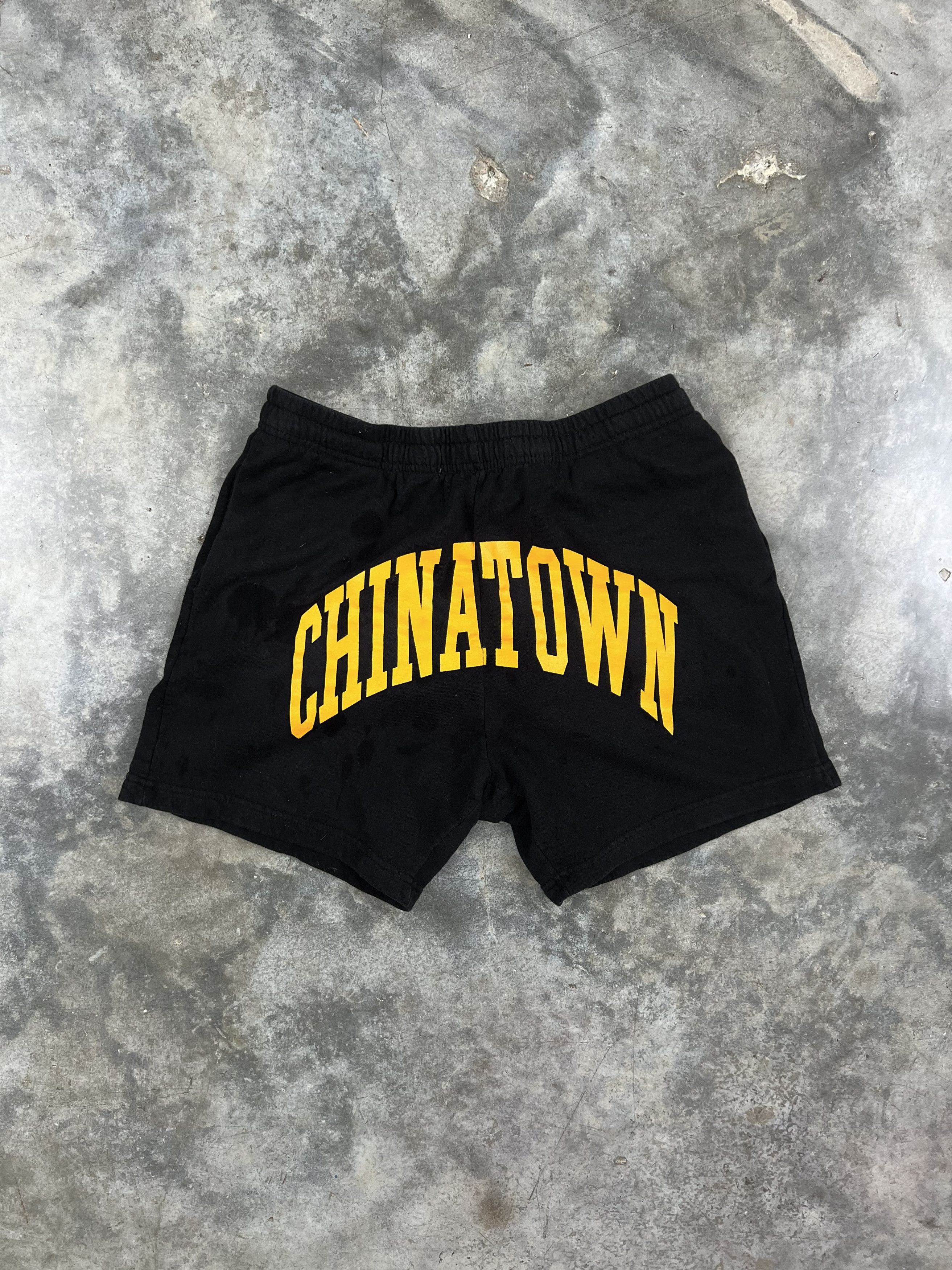 Market Chinatown Market Arc Logo Black Sweatshorts Large Size US 34 / EU 50 - 1 Thumbnail