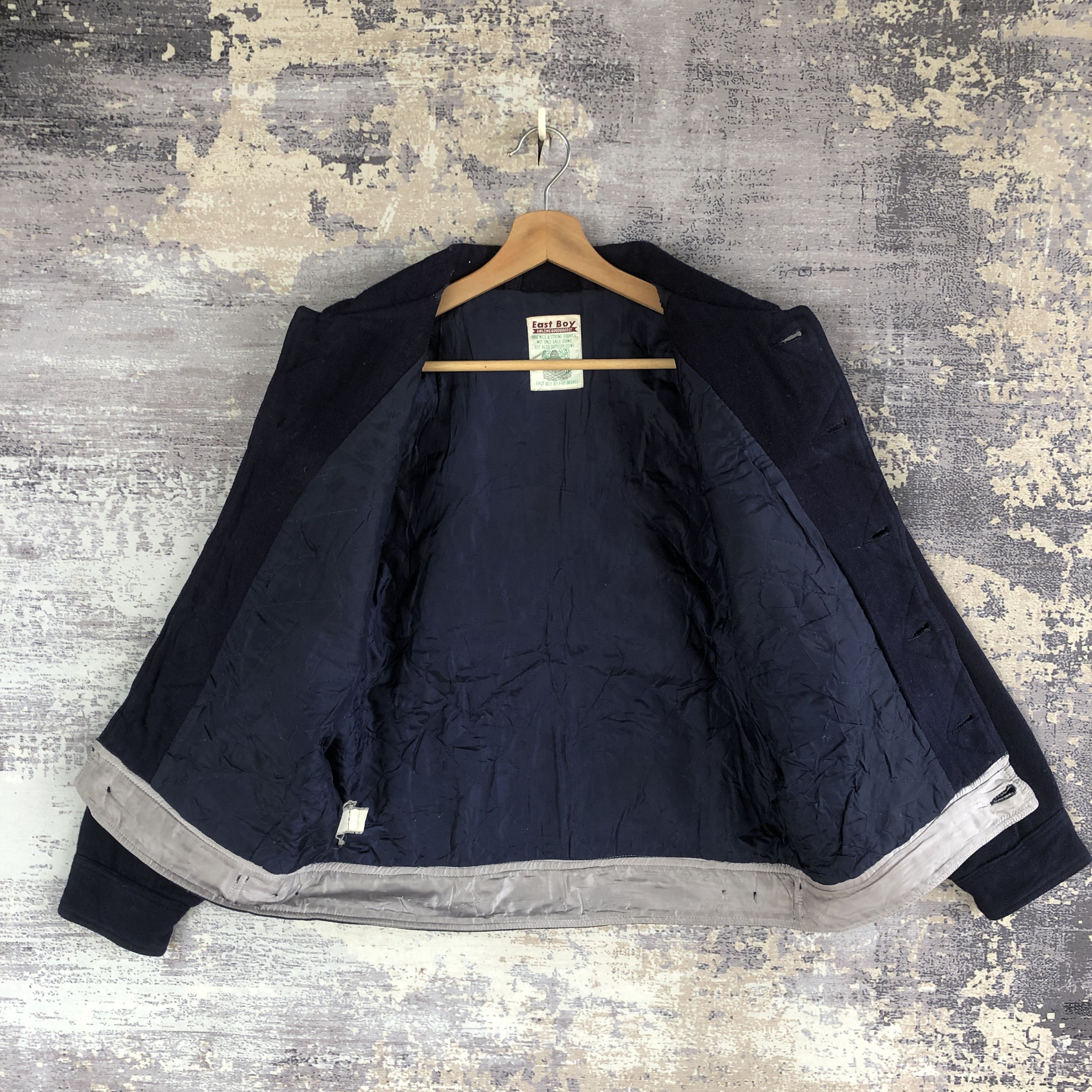 Vintage Vintage Eastboy Varsity Jacket Japanese Wool Jacket Size US M / EU 48-50 / 2 - 8 Thumbnail