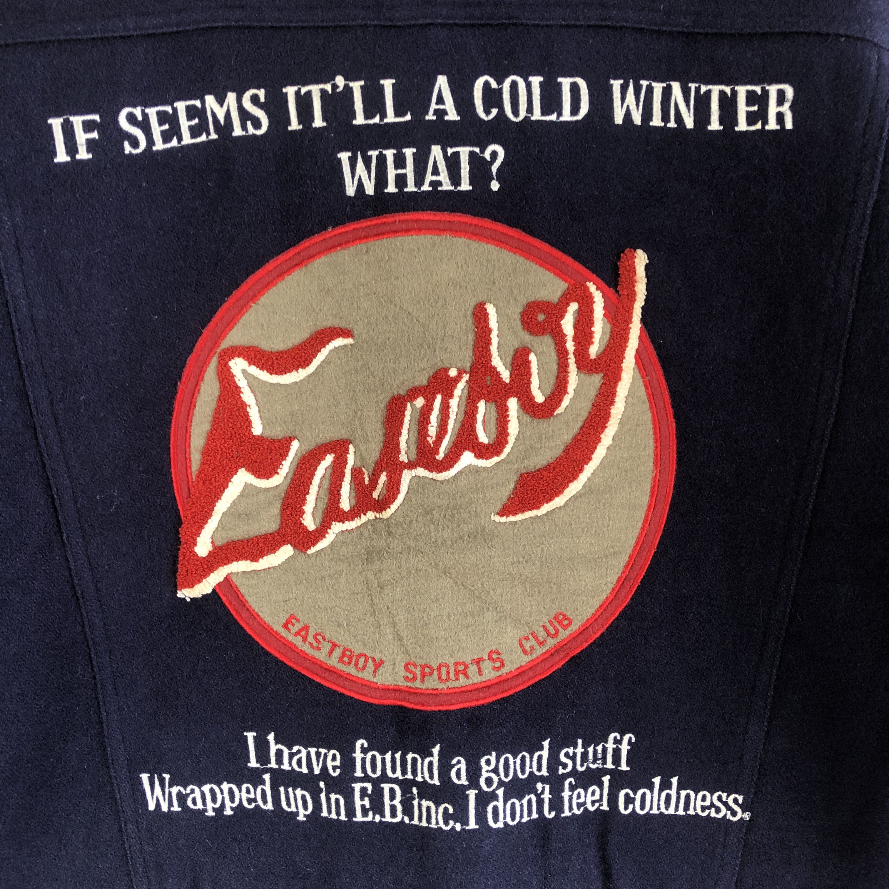 Vintage Vintage Eastboy Varsity Jacket Japanese Wool Jacket Size US M / EU 48-50 / 2 - 4 Thumbnail
