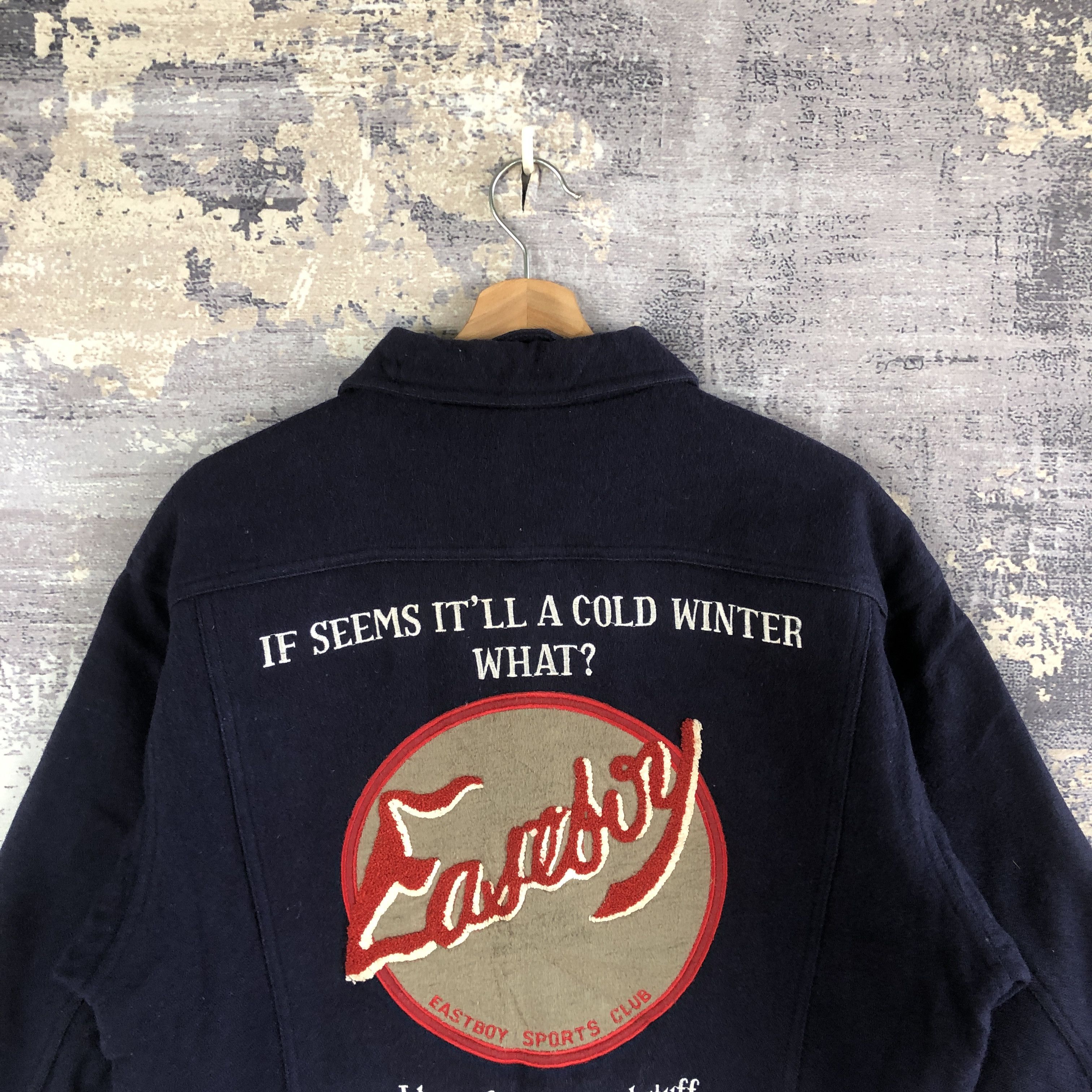 Vintage Vintage Eastboy Varsity Jacket Japanese Wool Jacket Size US M / EU 48-50 / 2 - 3 Thumbnail