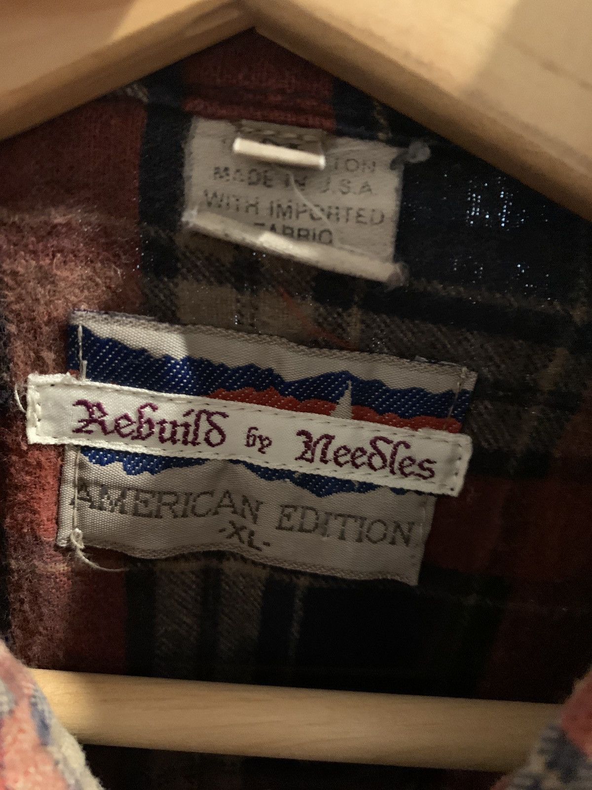 Needles Needles Rebuild by Needles 3-Cuts Flannel Size US M / EU 48-50 / 2 - 6 Thumbnail