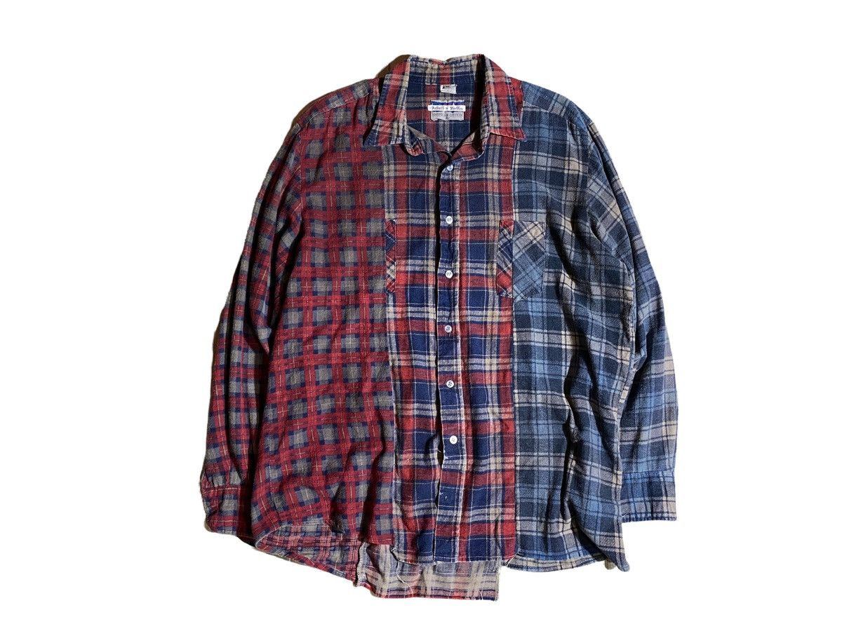 Needles Needles Rebuild by Needles 3-Cuts Flannel Size US M / EU 48-50 / 2 - 1 Thumbnail