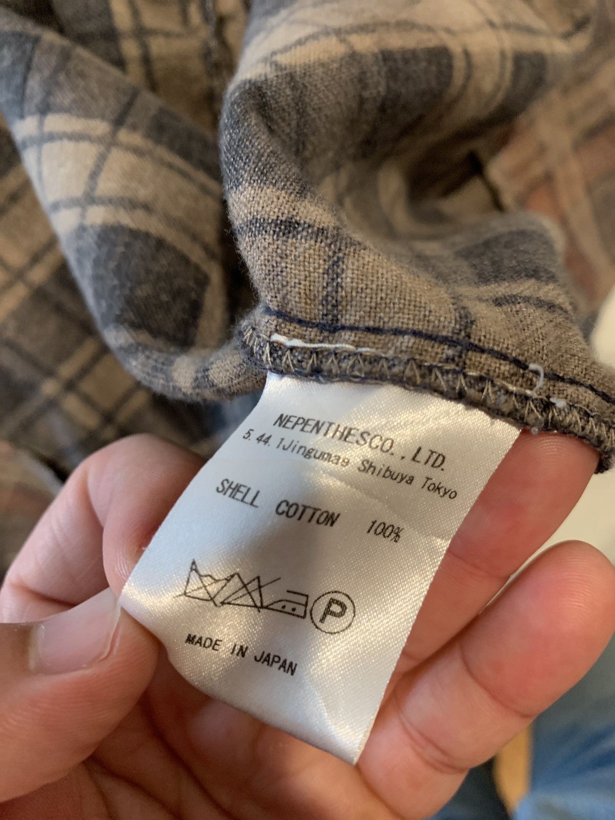 Needles Needles Rebuild by Needles 3-Cuts Flannel Size US M / EU 48-50 / 2 - 7 Thumbnail